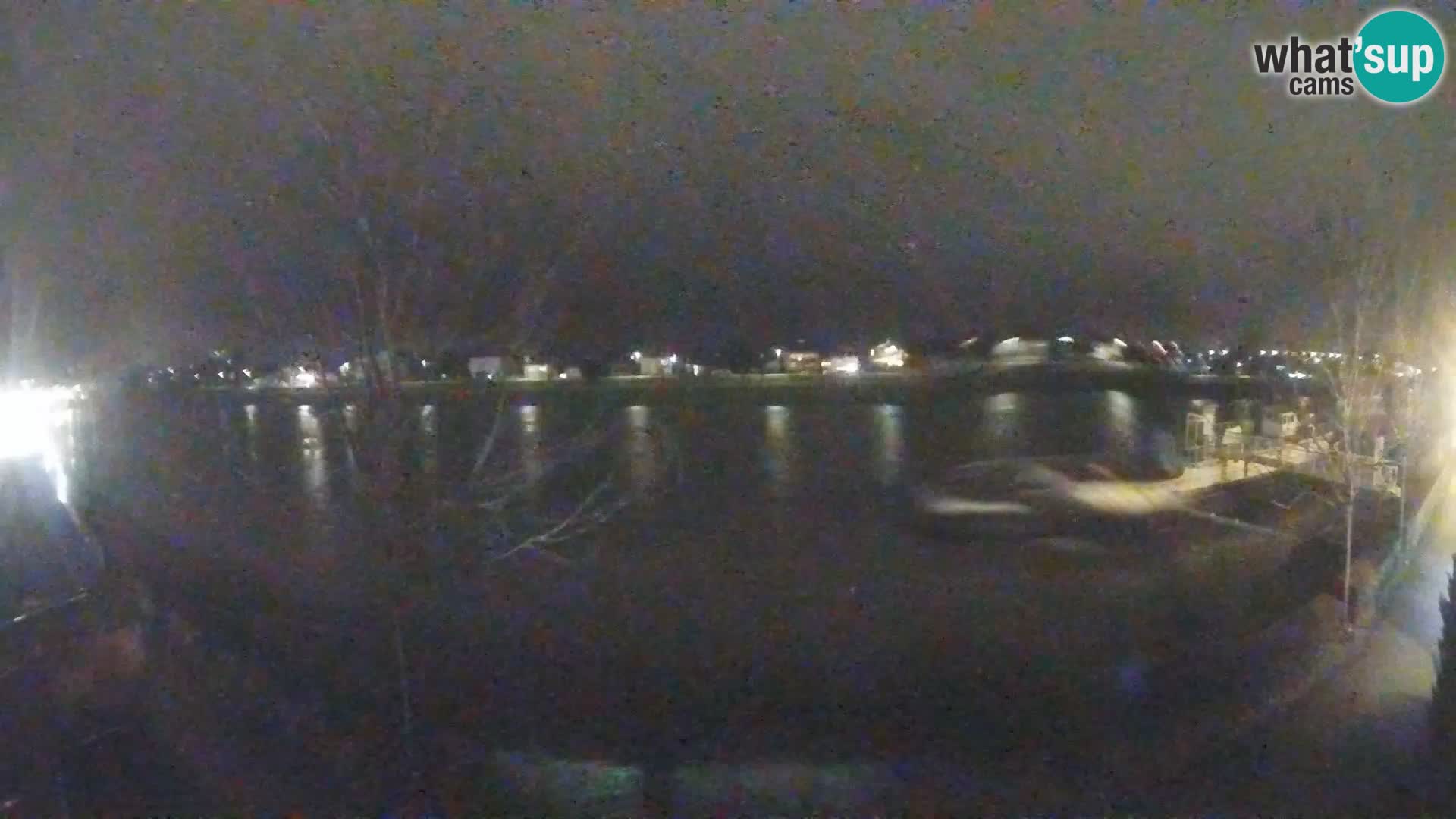 Sisak webcam en direct – vue sur la rivière Kolpa – Croatie