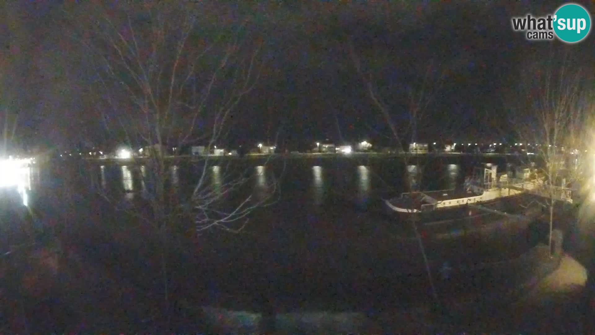 Sisak webcam en direct – vue sur la rivière Kolpa – Croatie