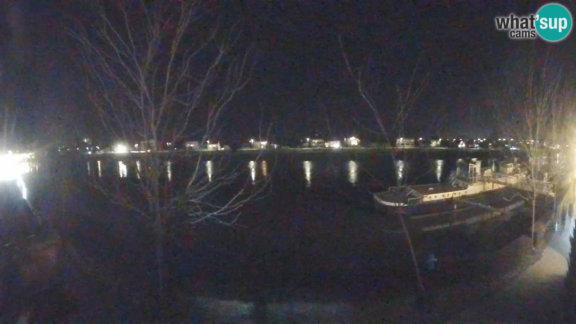 Sisak webcam en direct – vue sur la rivière Kolpa – Croatie