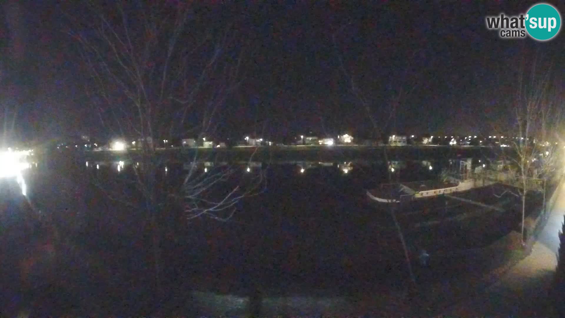 Sisak Live-Webcam Blick auf den Fluss Kolpa – Kroatien