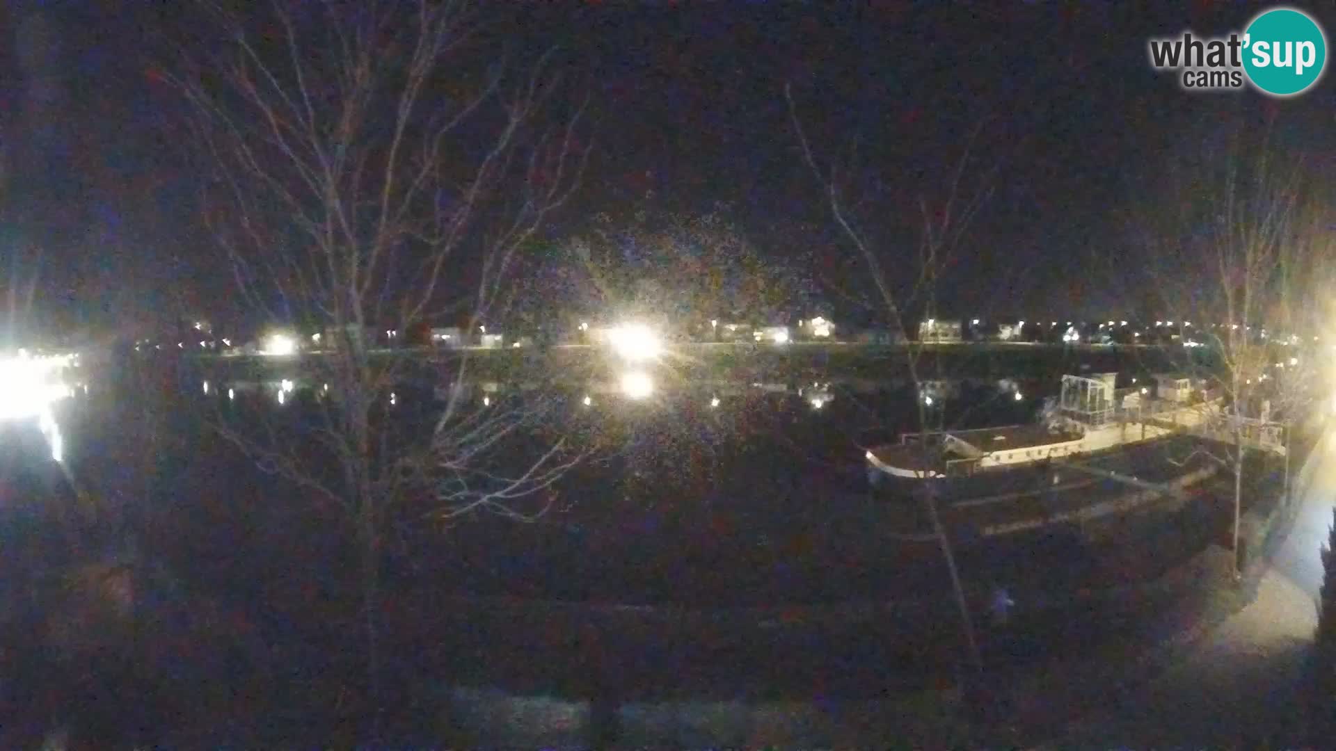 Sisak live webcam pogled na reku Kolpu