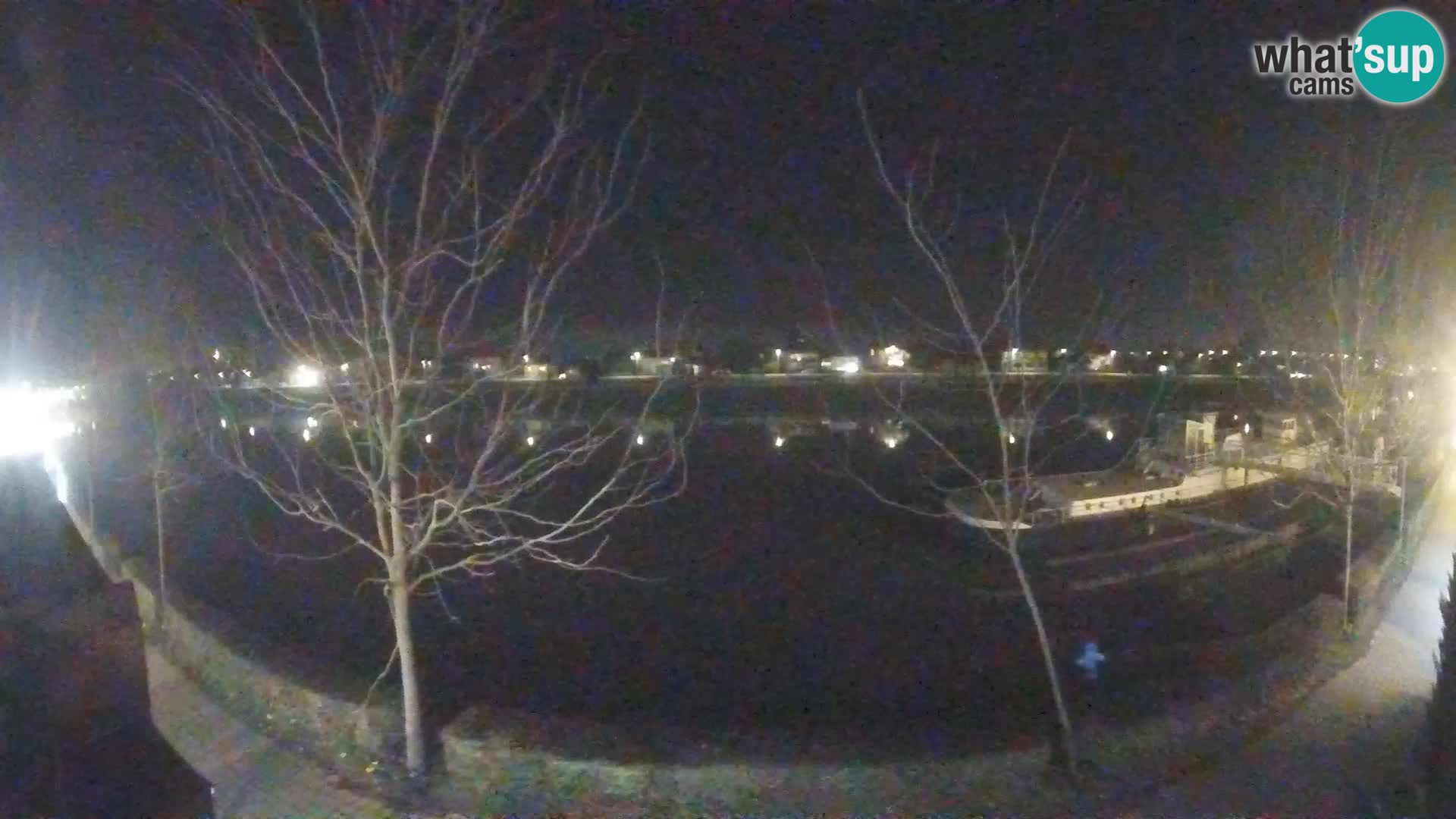 Sisak webcam en direct – vue sur la rivière Kolpa – Croatie