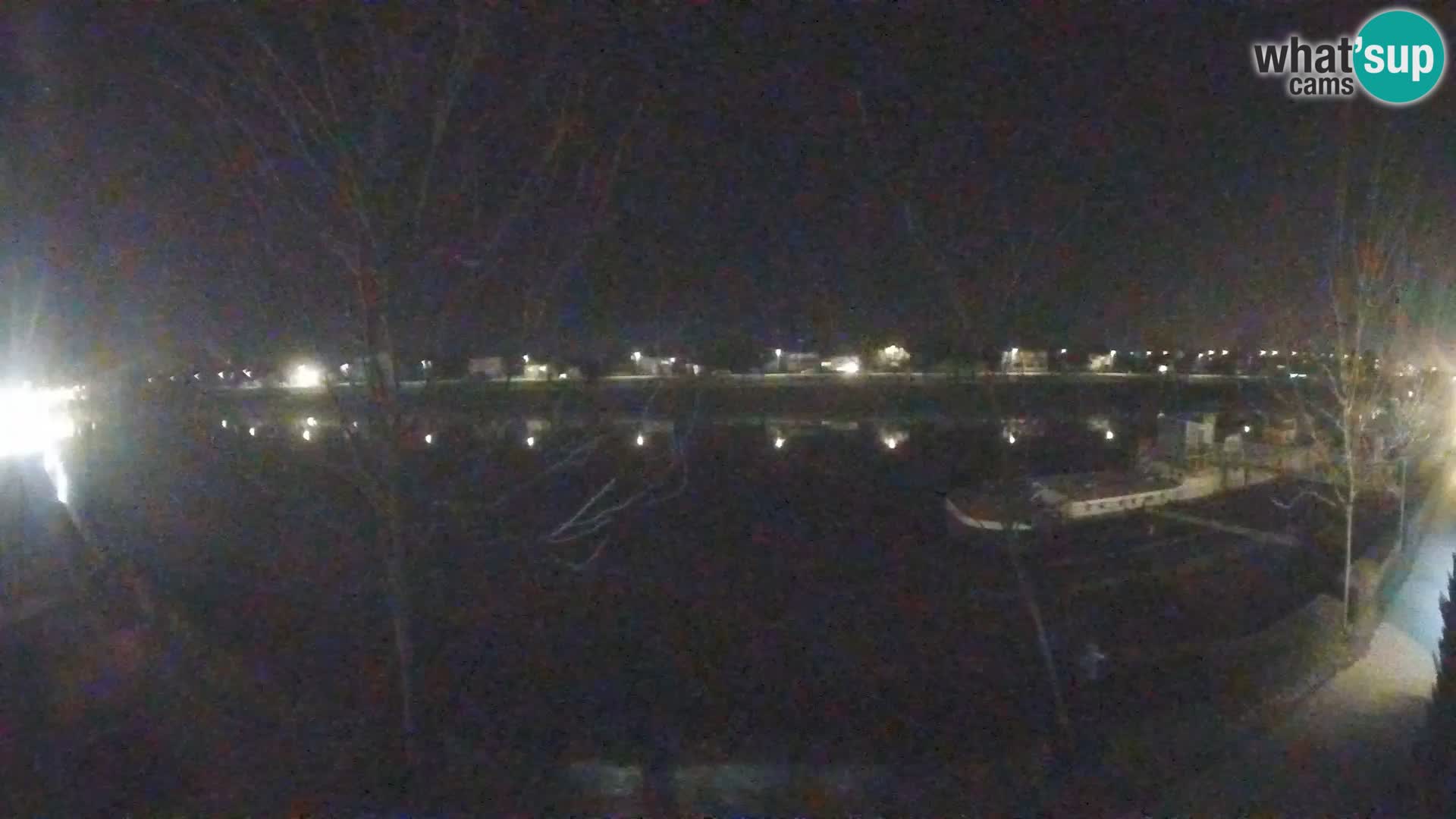 Sisak live webcam pogled na reku Kolpu