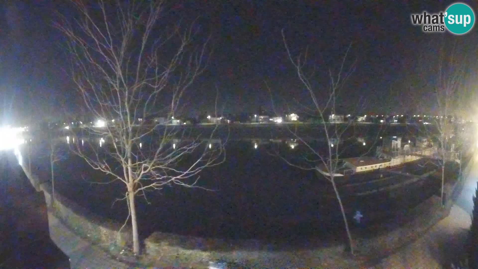 Sisak live webcam Kolpa river view – Croatia