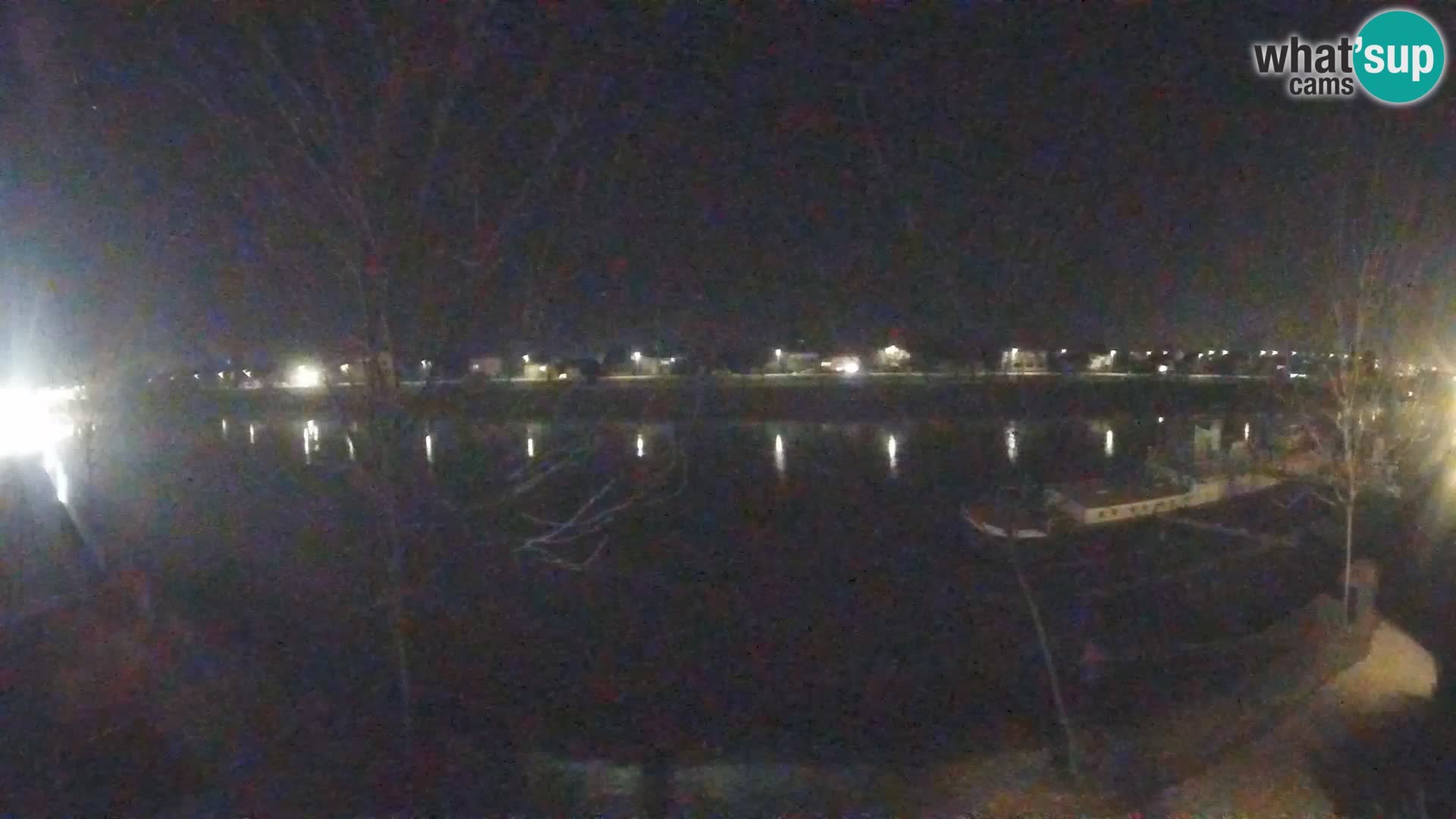 Sisak live webcam Kolpa river view – Croatia