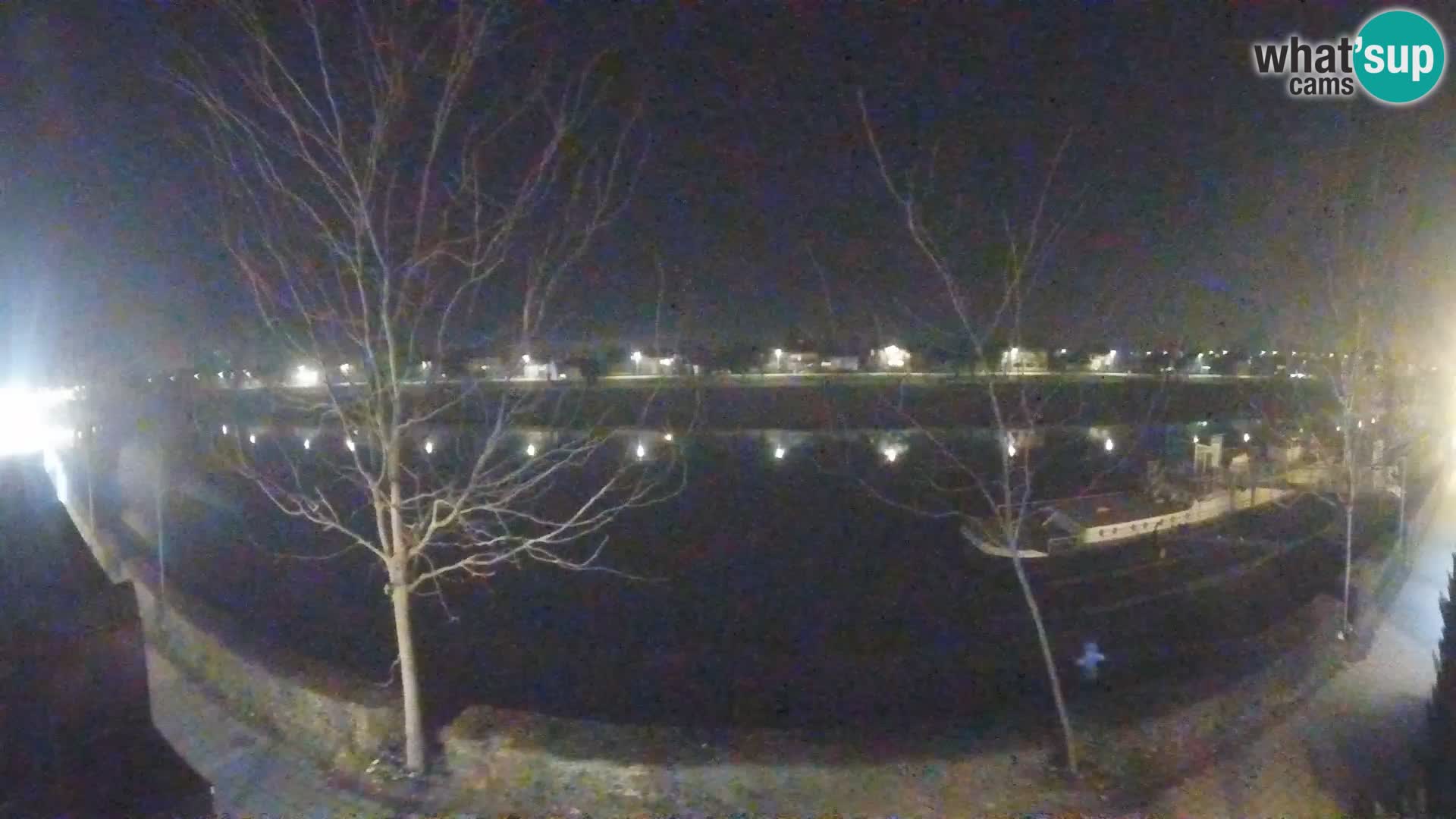 Sisak Live-Webcam Blick auf den Fluss Kolpa – Kroatien