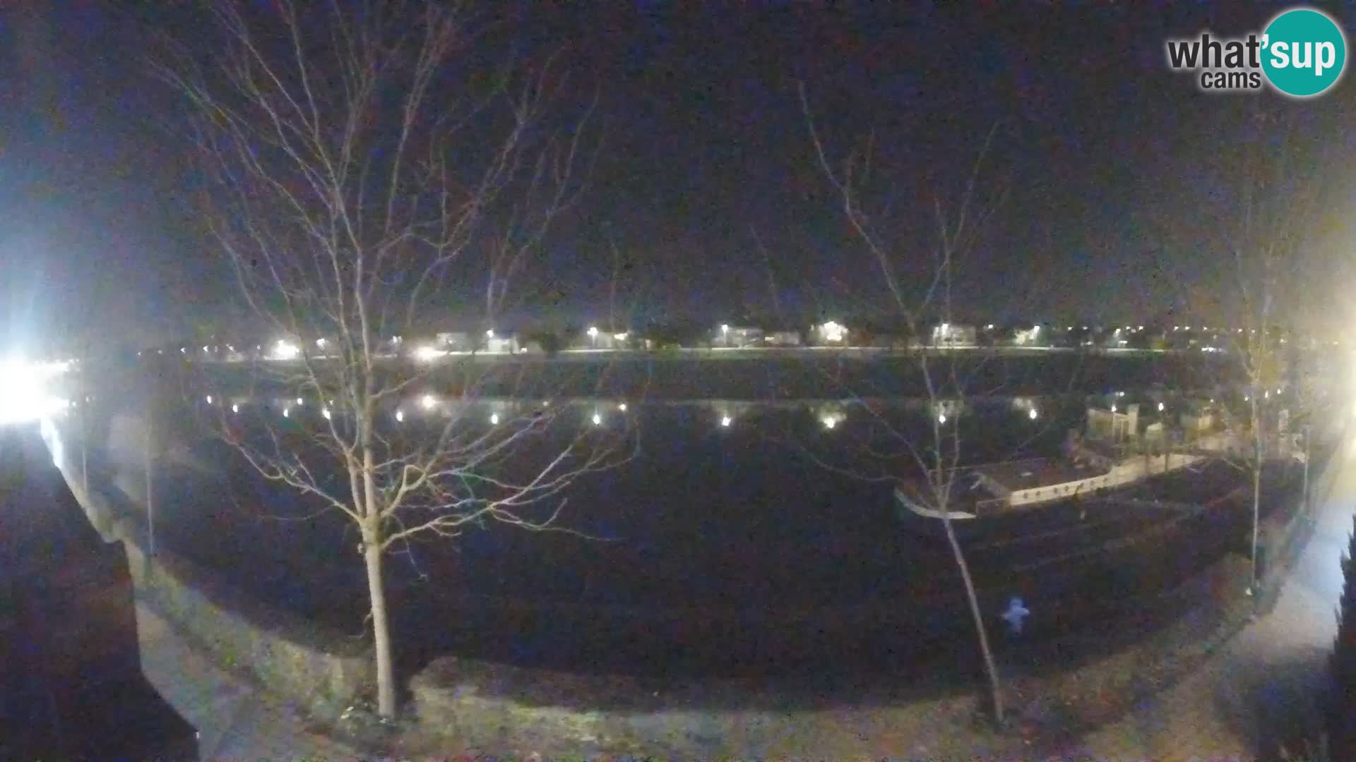 Sisak Live-Webcam Blick auf den Fluss Kolpa – Kroatien