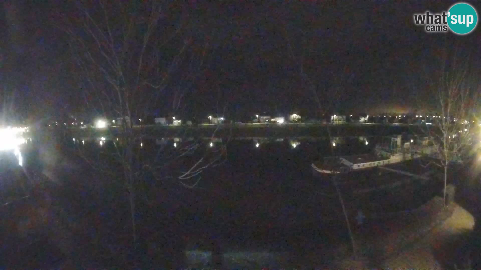 Sisak webcam en direct – vue sur la rivière Kolpa – Croatie