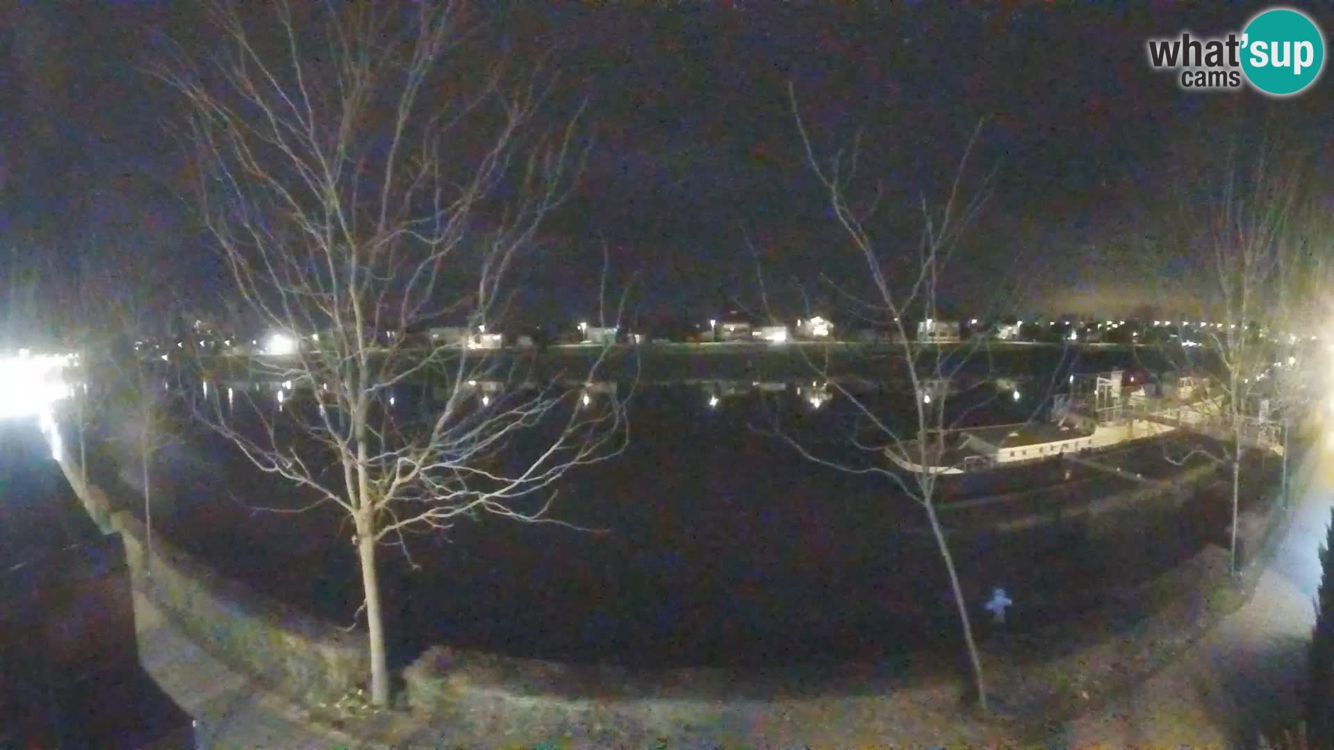 Sisak live webcam Kolpa river view – Croatia