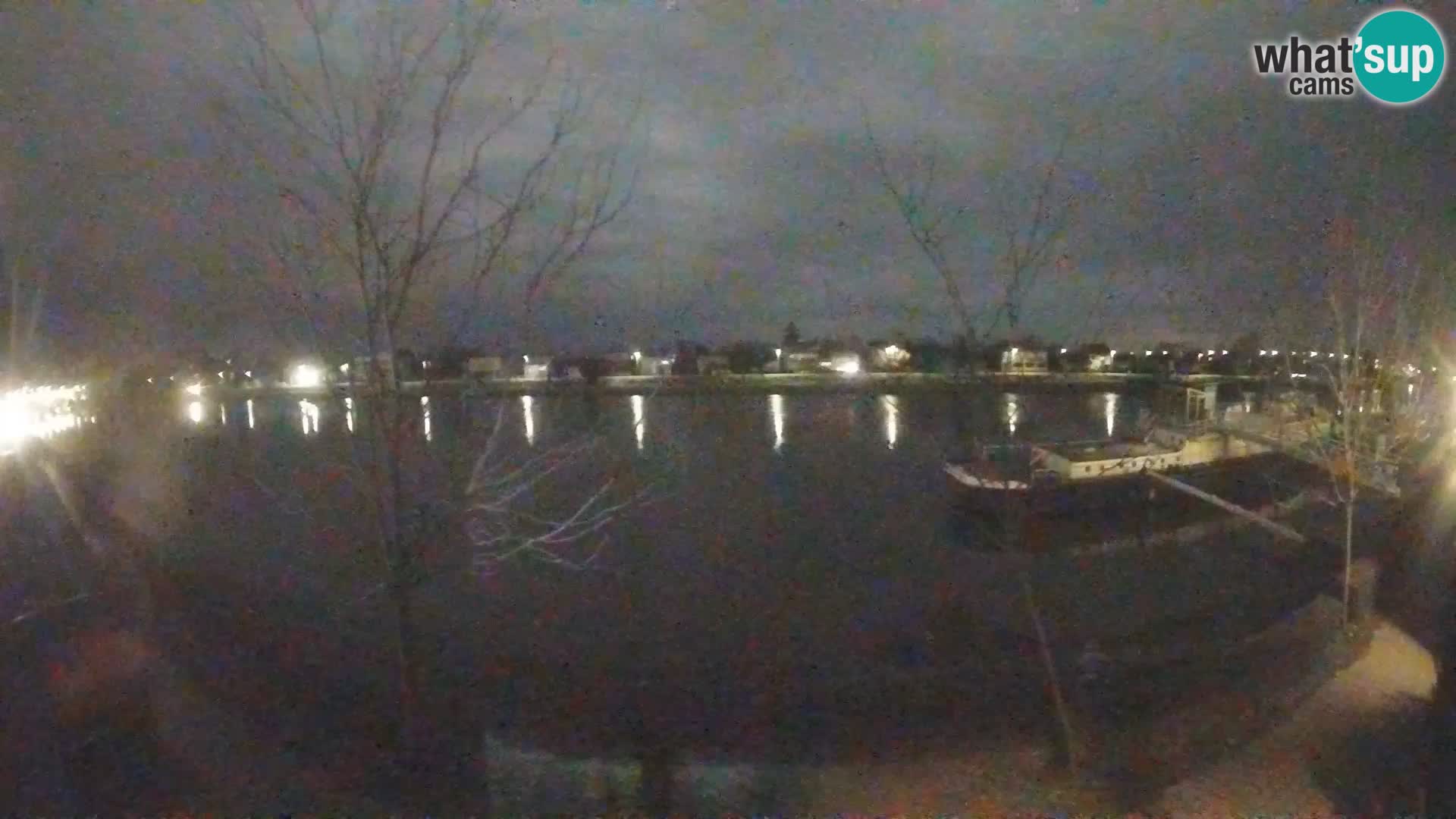 Sisak live webcam pogled na reku Kolpu