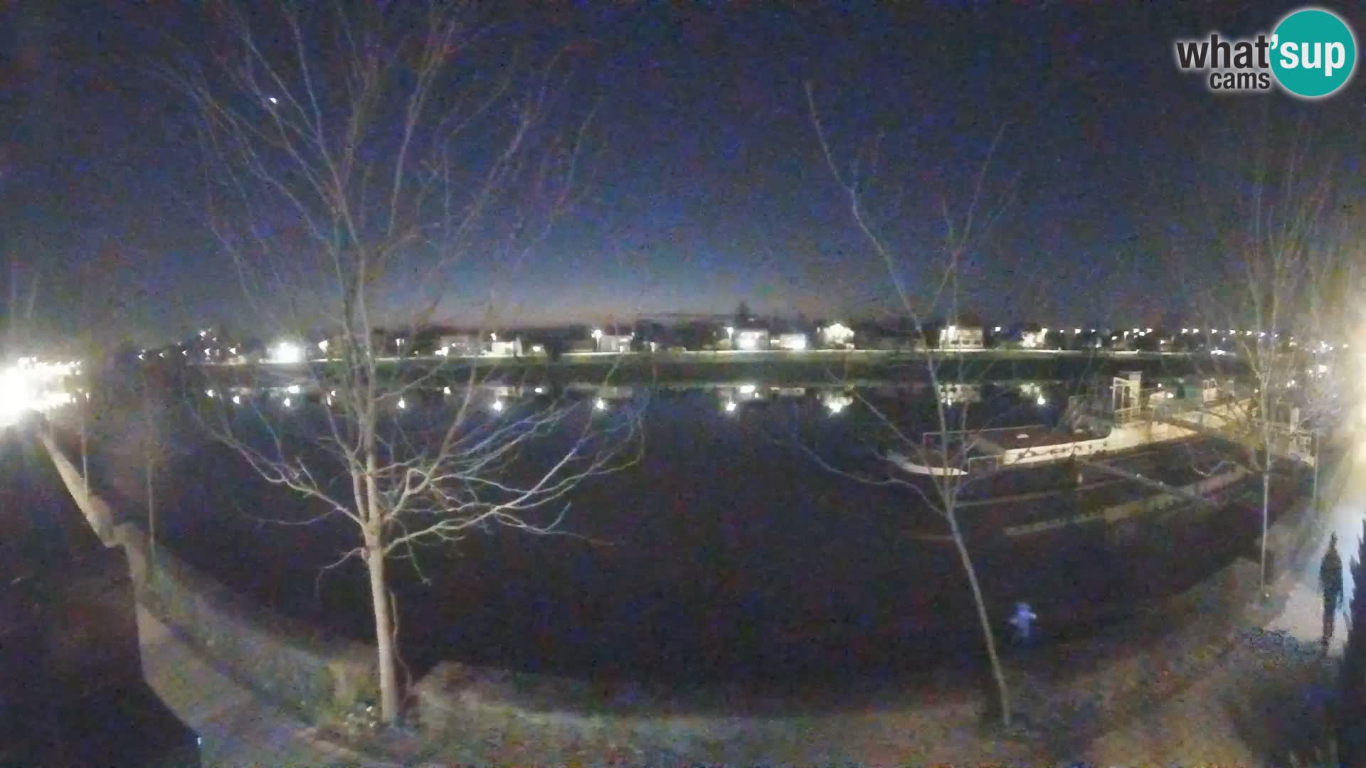 Sisak webcam en direct – vue sur la rivière Kolpa – Croatie