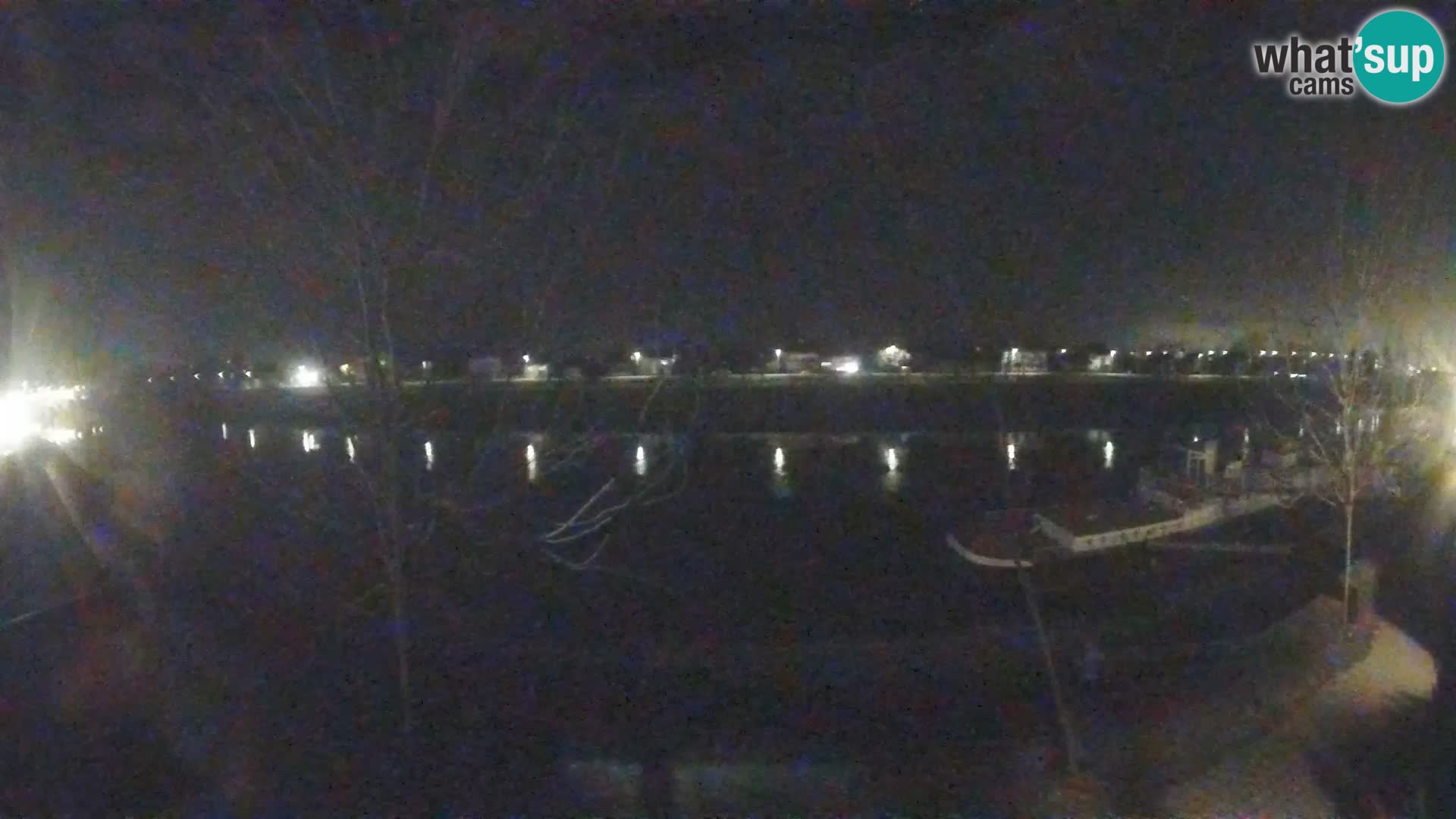 Sisak live webcam pogled na reku Kolpu