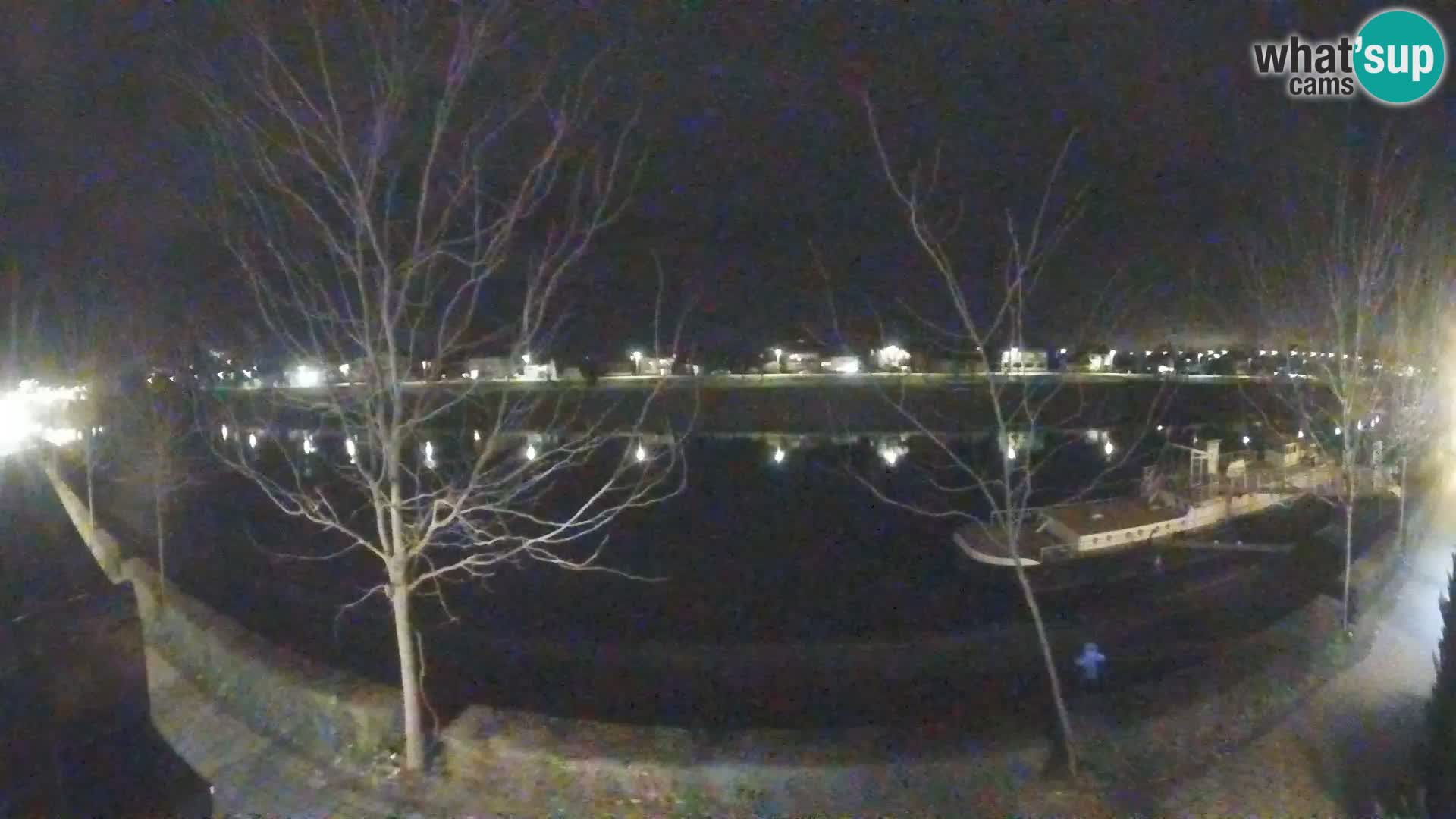 Sisak live webcam Kolpa river view – Croatia