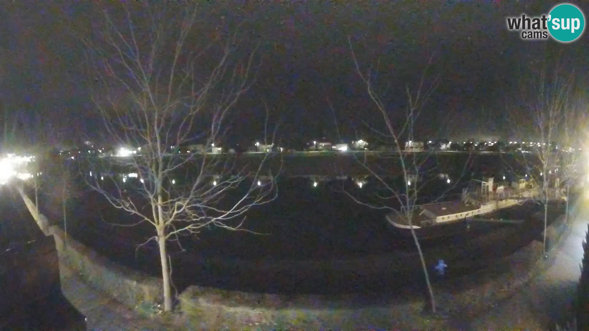 Sisak live webcam pogled na reku Kolpu