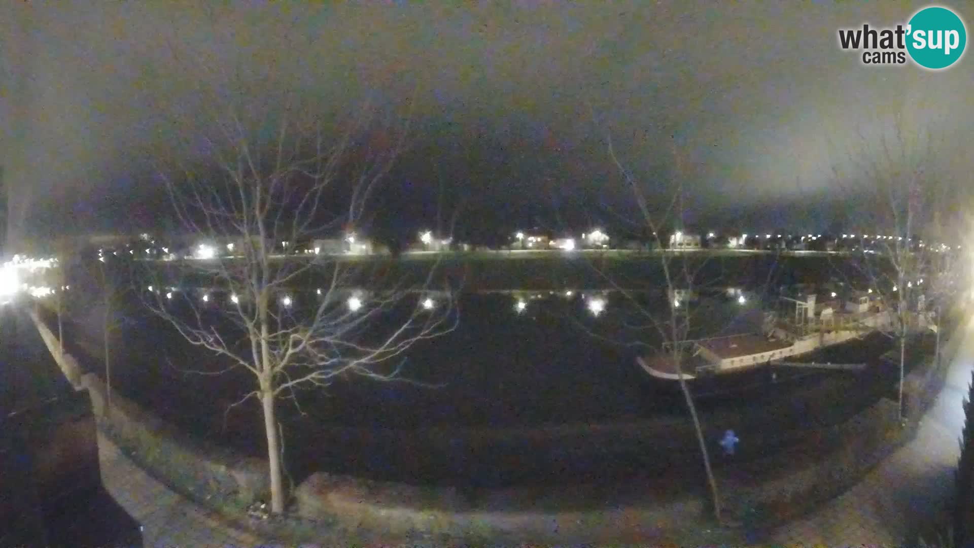 Sisak webcam en direct – vue sur la rivière Kolpa – Croatie