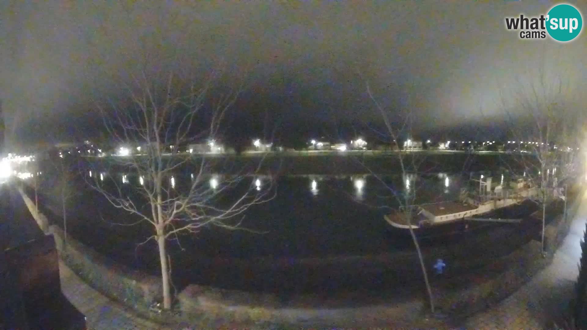 Sisak webcam en direct – vue sur la rivière Kolpa – Croatie