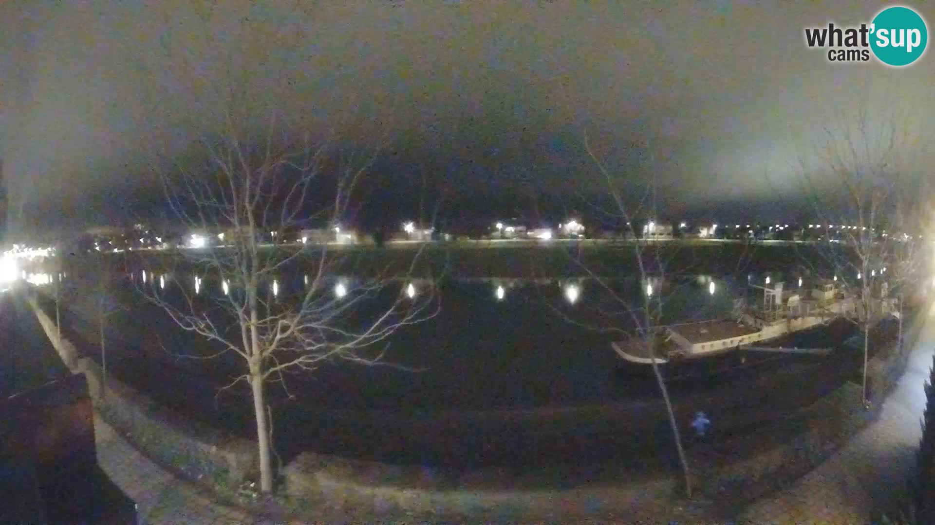 Sisak webcam en vivo Kolpa river view – Croacia