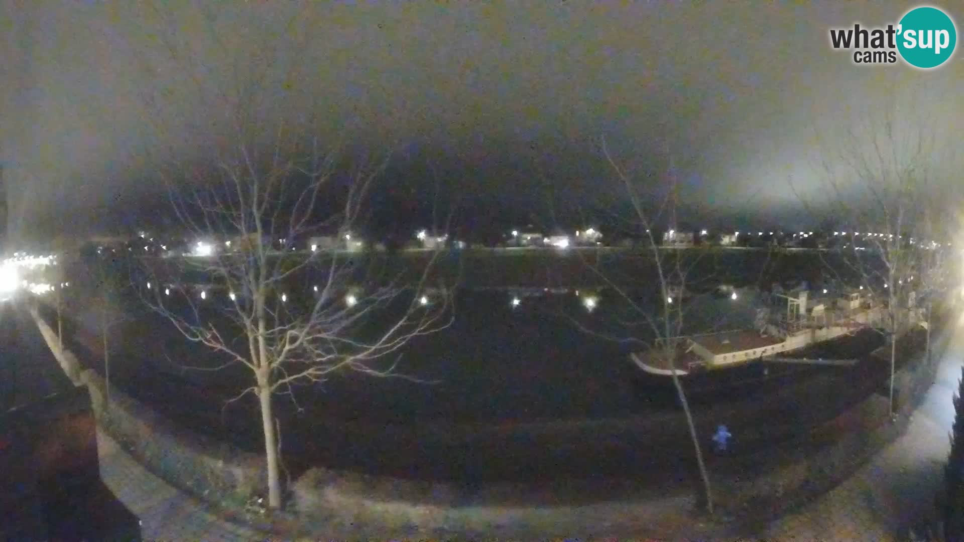 Sisak live webcam pogled na reku Kolpu