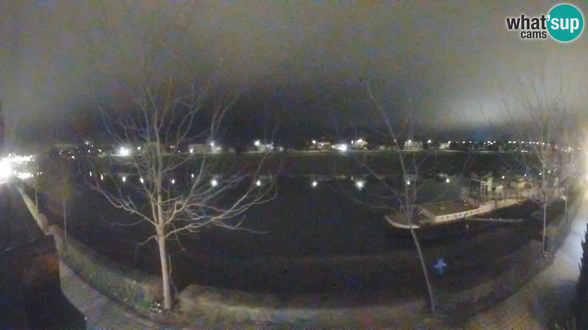 Sisak live webcam pogled na reku Kolpu