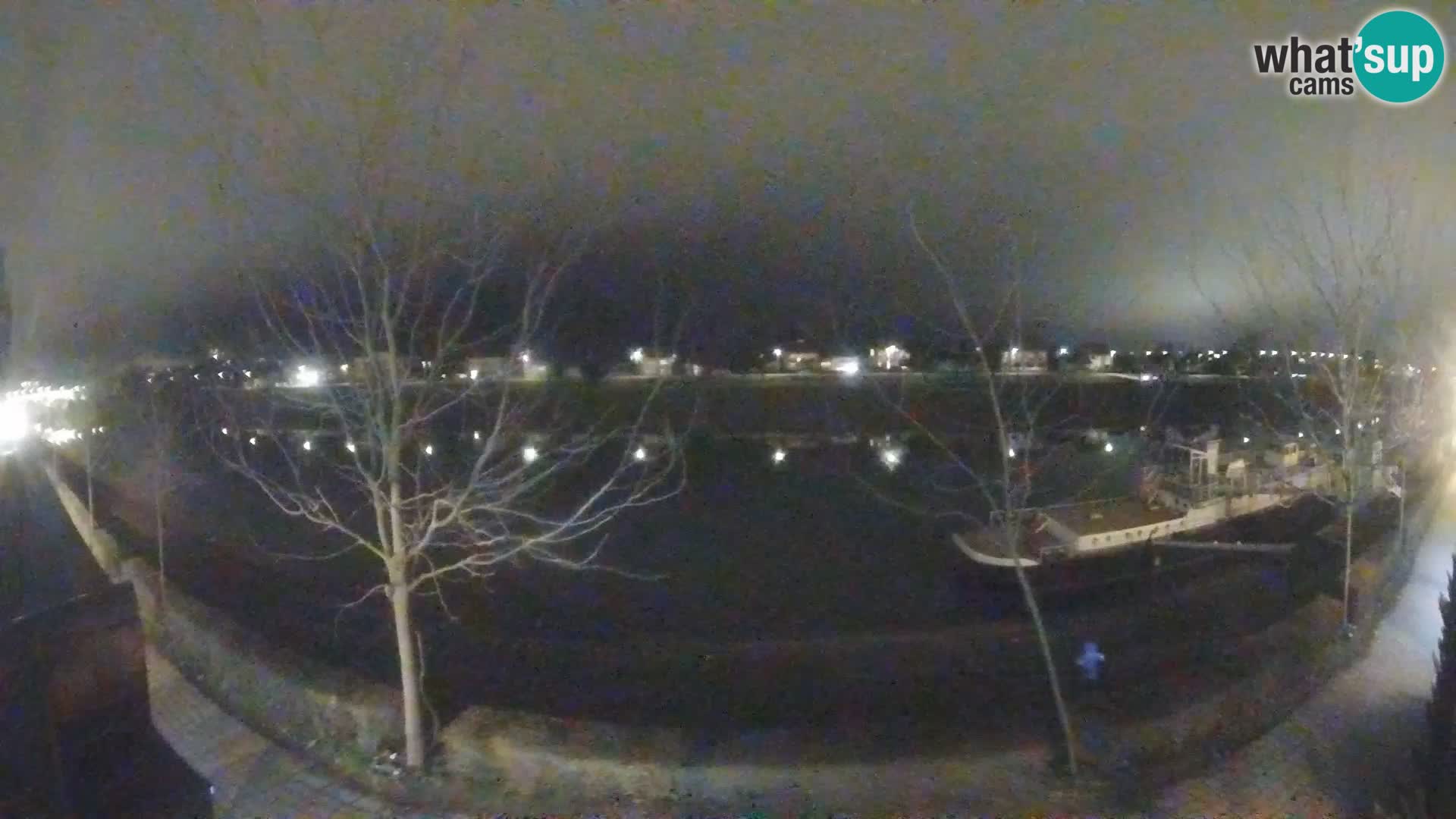 Sisak Live-Webcam Blick auf den Fluss Kolpa – Kroatien