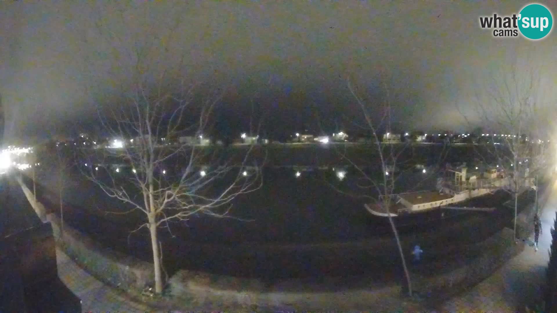 Sisak Live-Webcam Blick auf den Fluss Kolpa – Kroatien