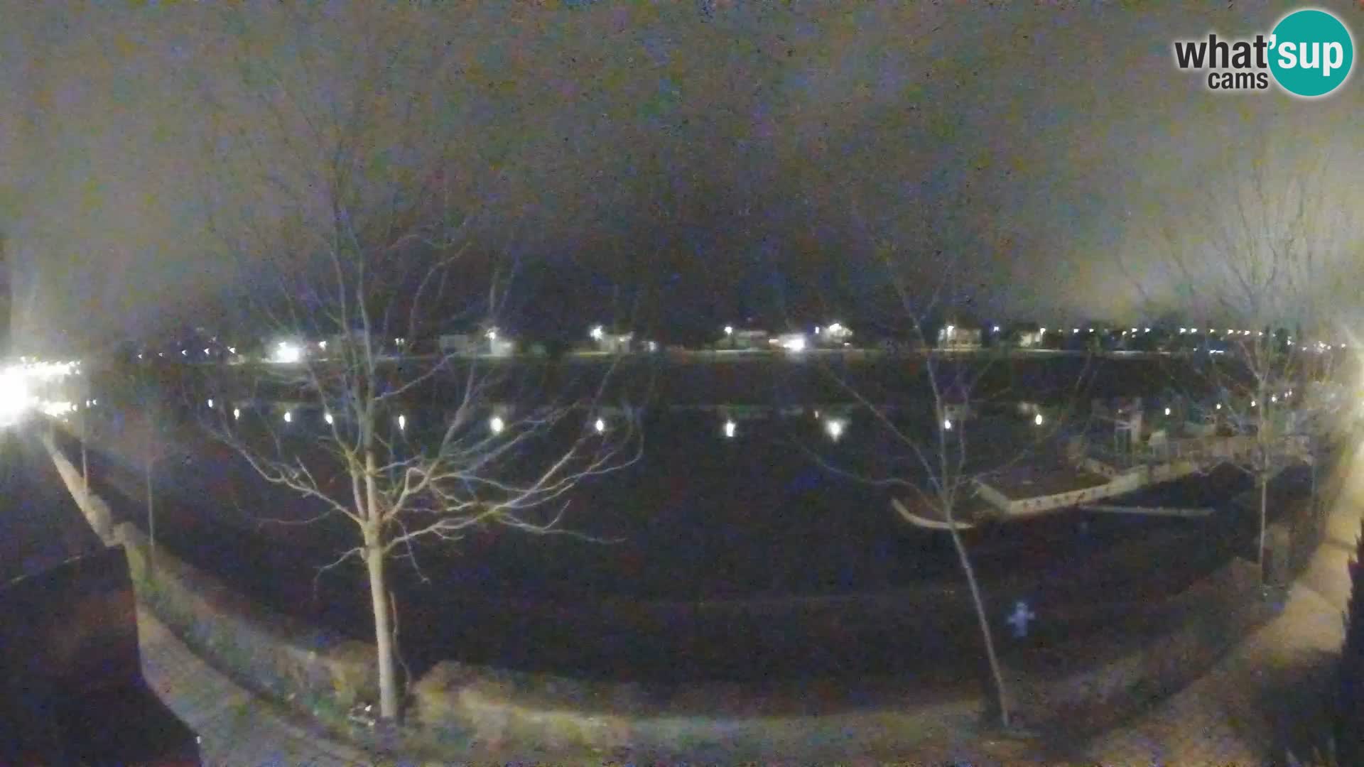 Sisak webcam en vivo Kolpa river view – Croacia