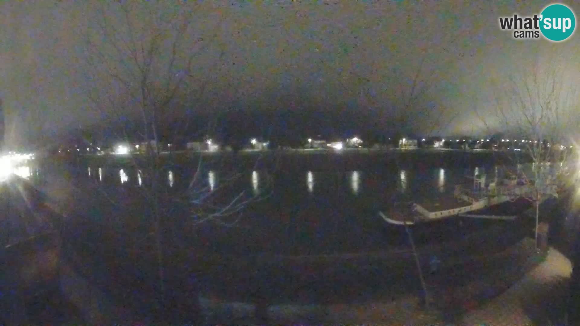 Sisak Live-Webcam Blick auf den Fluss Kolpa – Kroatien