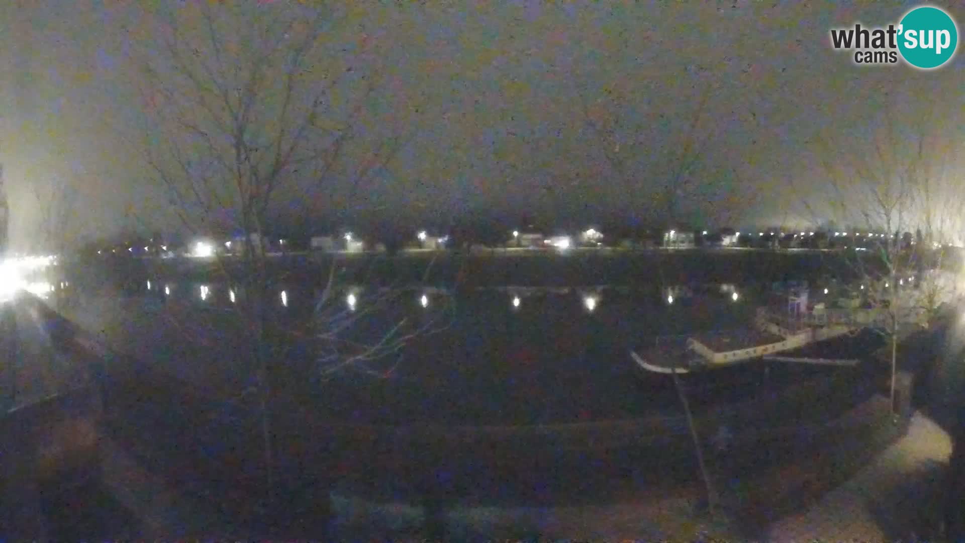 Sisak live webcam – vista sul fiume Kolpa – Croazia