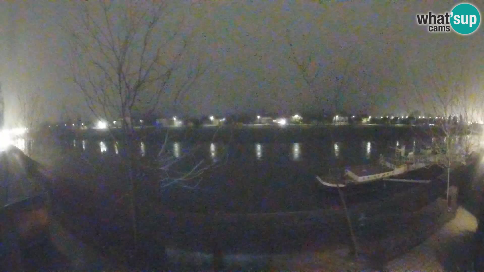 Sisak live webcam – vista sul fiume Kolpa – Croazia