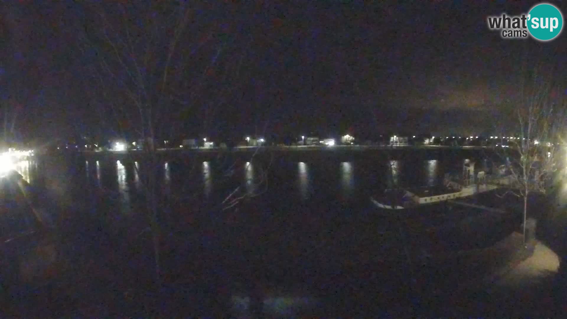 Sisak webcam en vivo Kolpa river view – Croacia