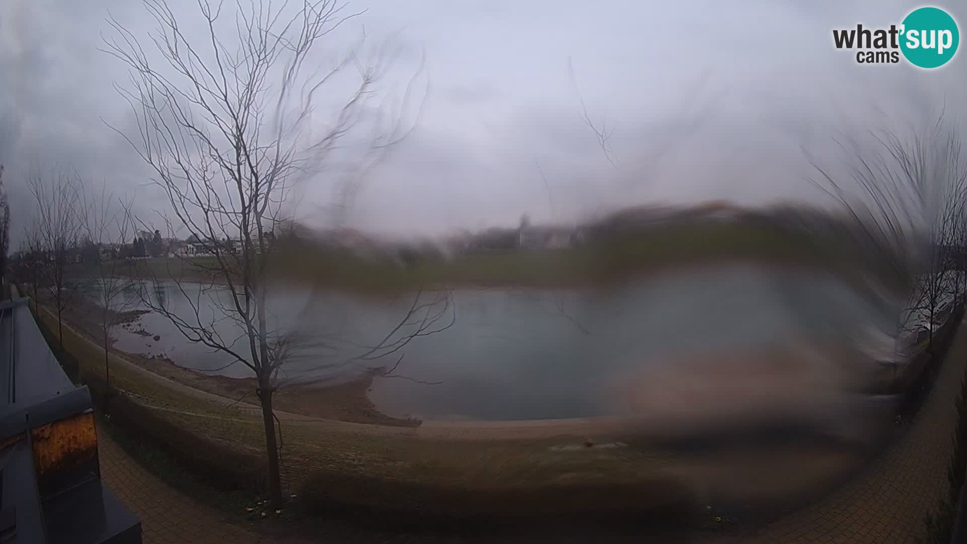 Sisak webcam en direct – vue sur la rivière Kolpa – Croatie