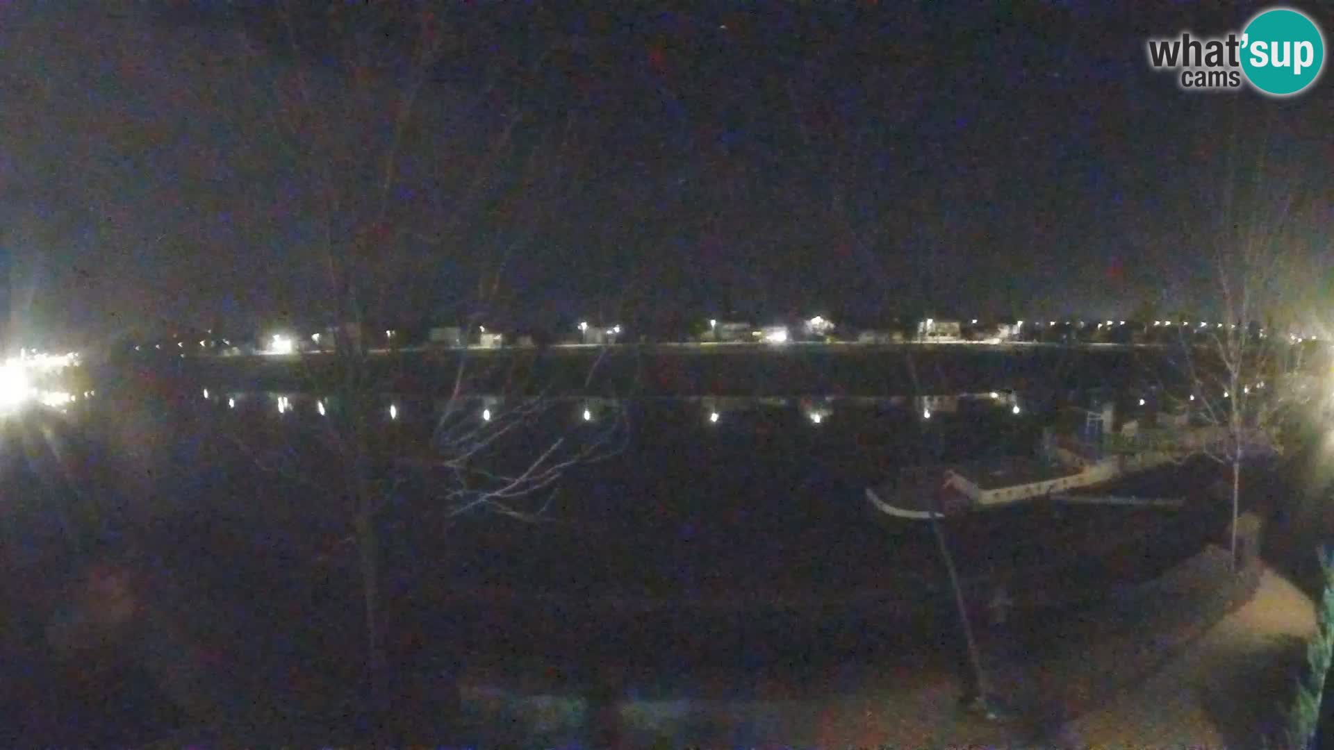 Sisak live webcam – vista sul fiume Kolpa – Croazia