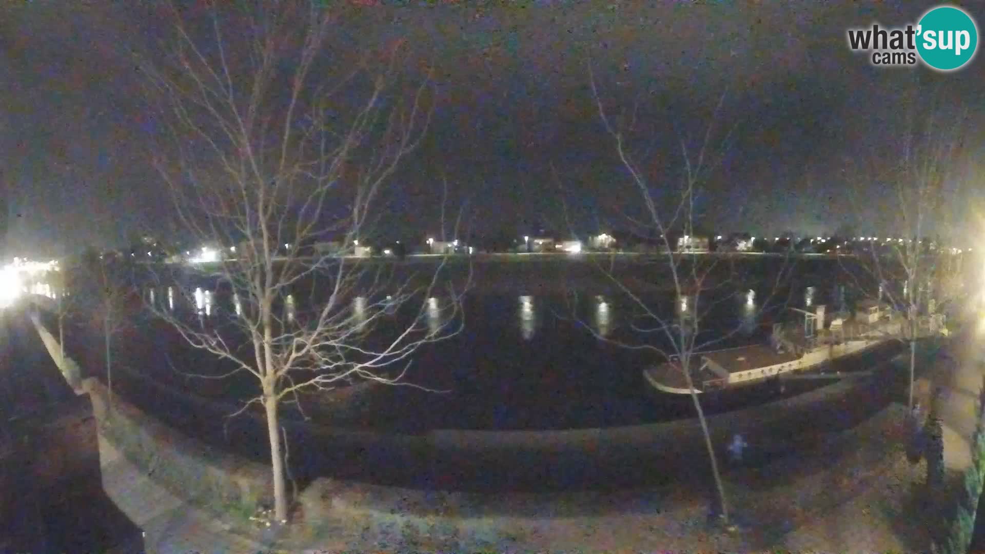 Sisak webcam en direct – vue sur la rivière Kolpa – Croatie