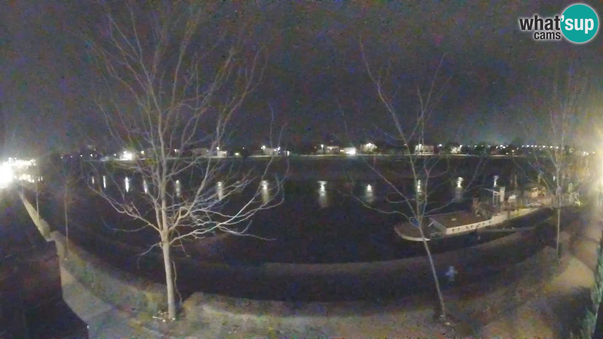 Sisak webcam en direct – vue sur la rivière Kolpa – Croatie