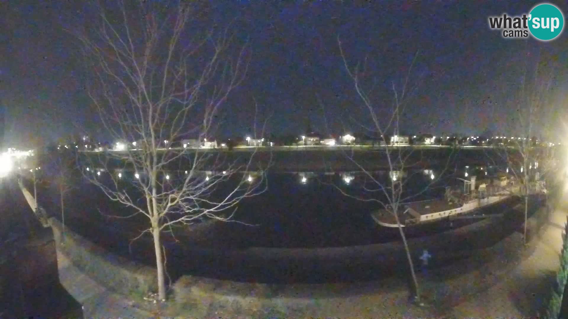 Sisak live webcam pogled na reku Kolpu