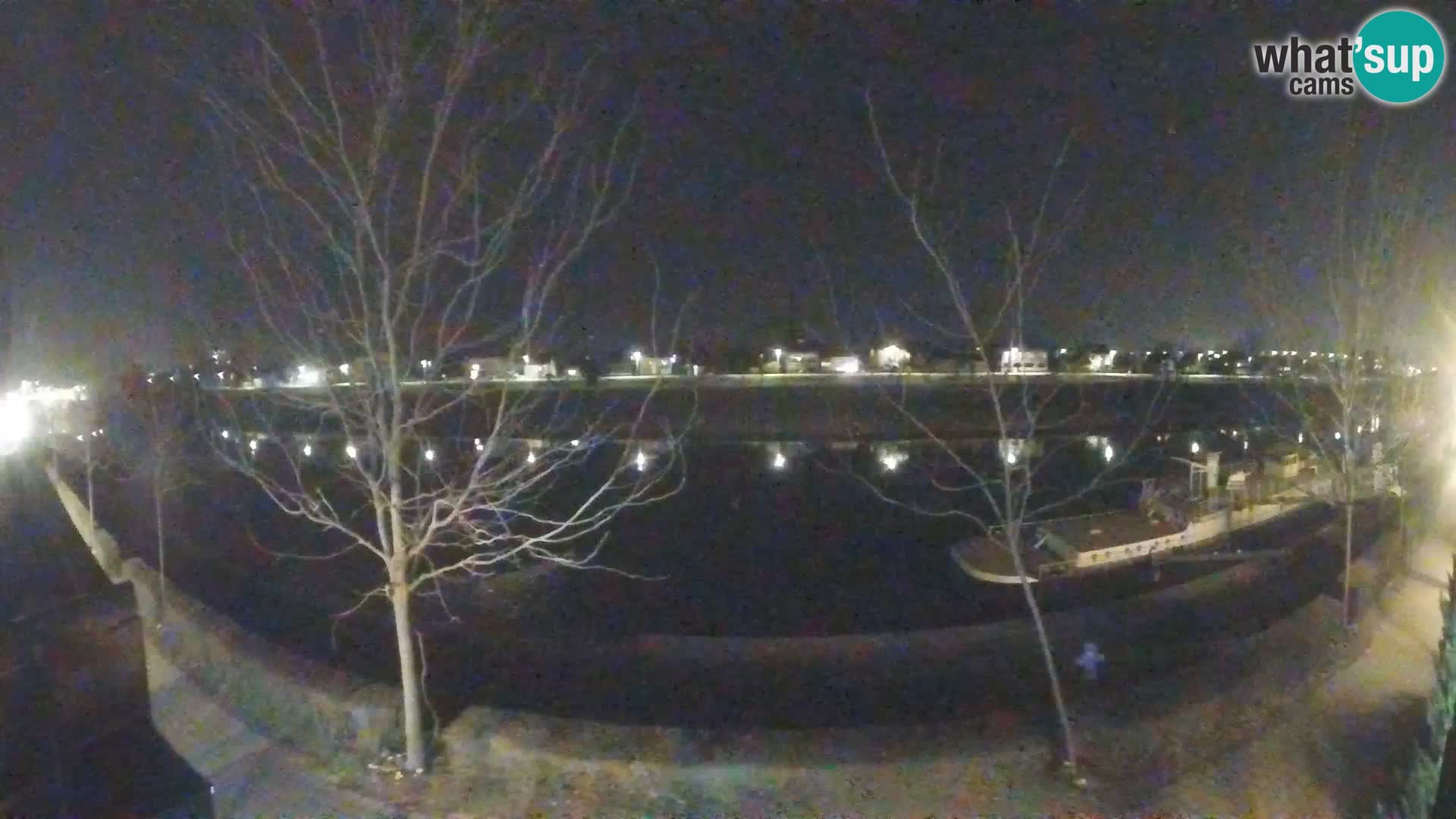 Sisak live webcam pogled na reku Kolpu