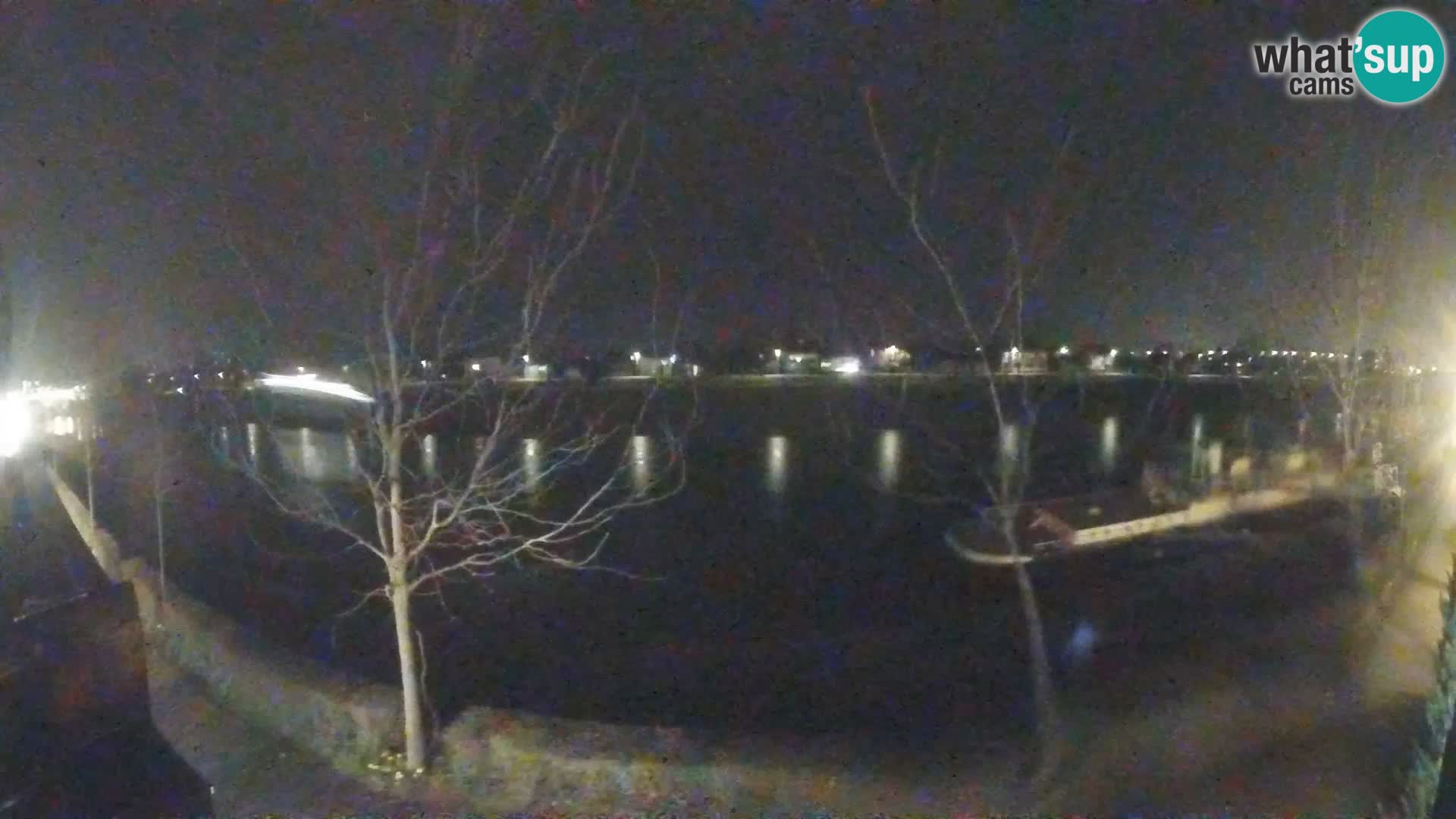 Sisak live webcam – vista sul fiume Kolpa – Croazia