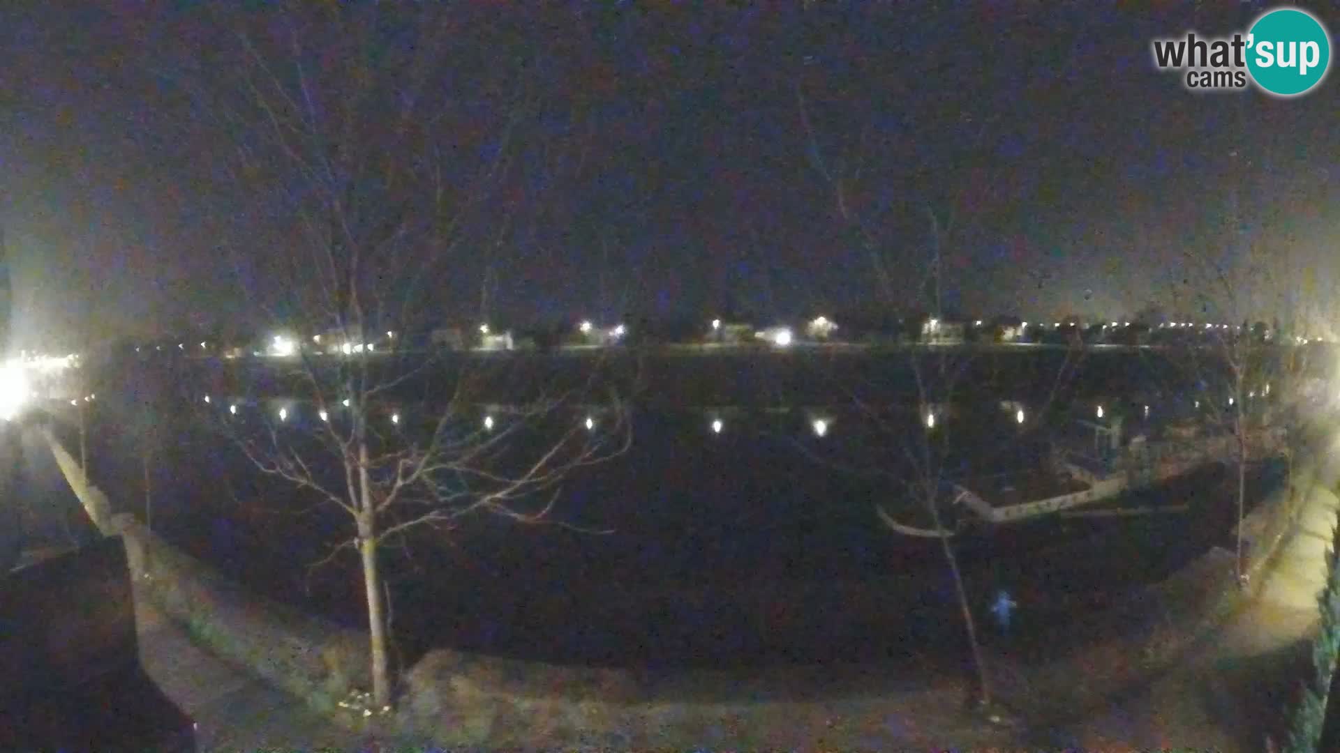 Sisak Live-Webcam Blick auf den Fluss Kolpa – Kroatien