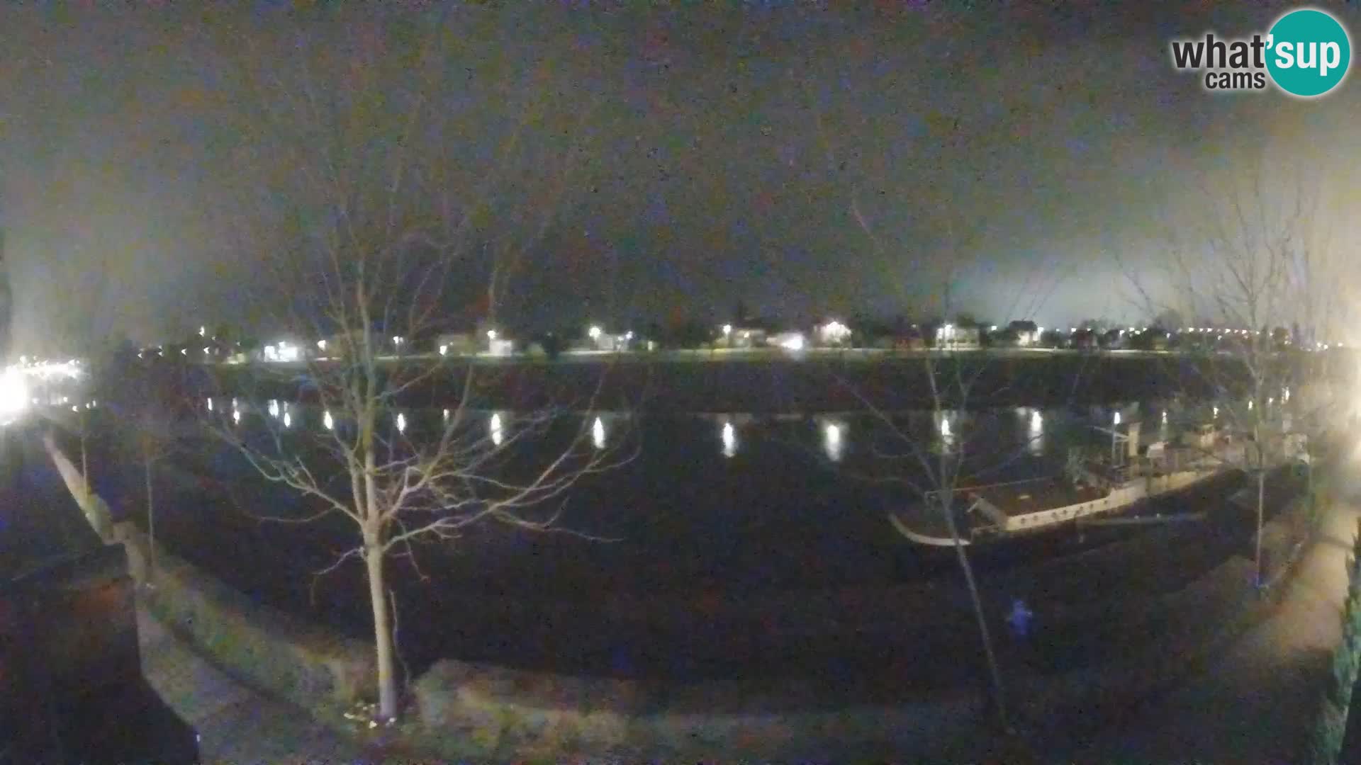 Sisak live webcam pogled na reku Kolpu