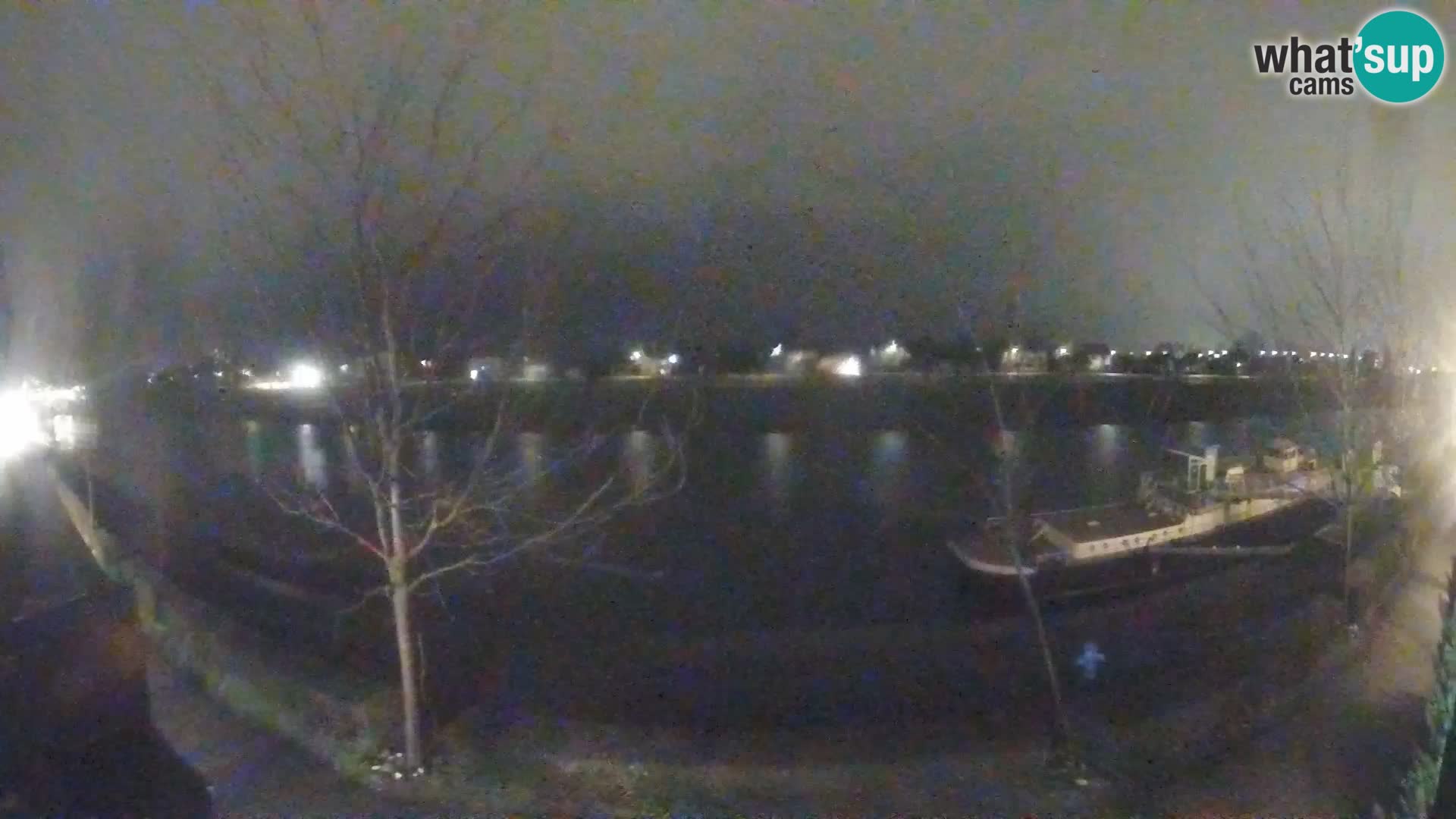 Sisak webcam en vivo Kolpa river view – Croacia