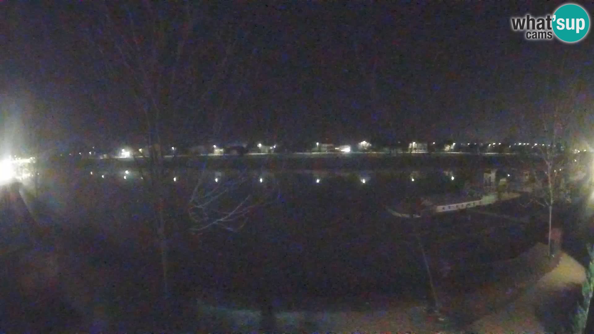 Sisak Live-Webcam Blick auf den Fluss Kolpa – Kroatien