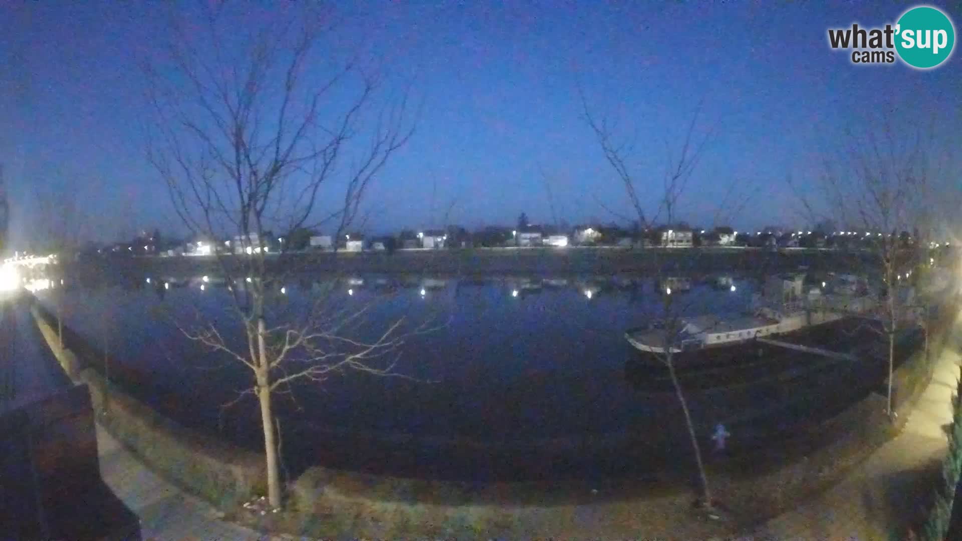 Sisak live webcam – vista sul fiume Kolpa – Croazia