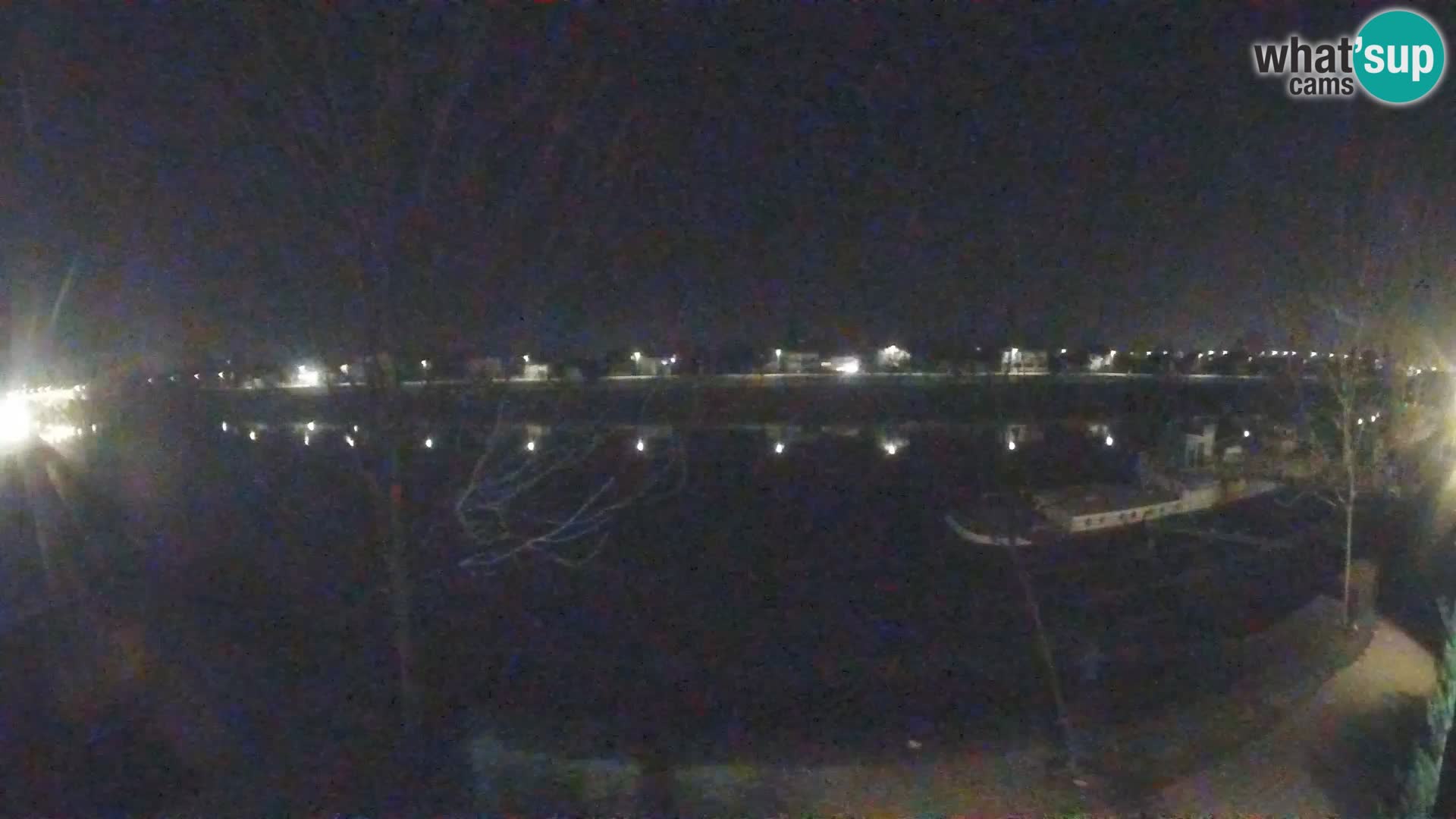 Sisak live webcam pogled na reku Kolpu