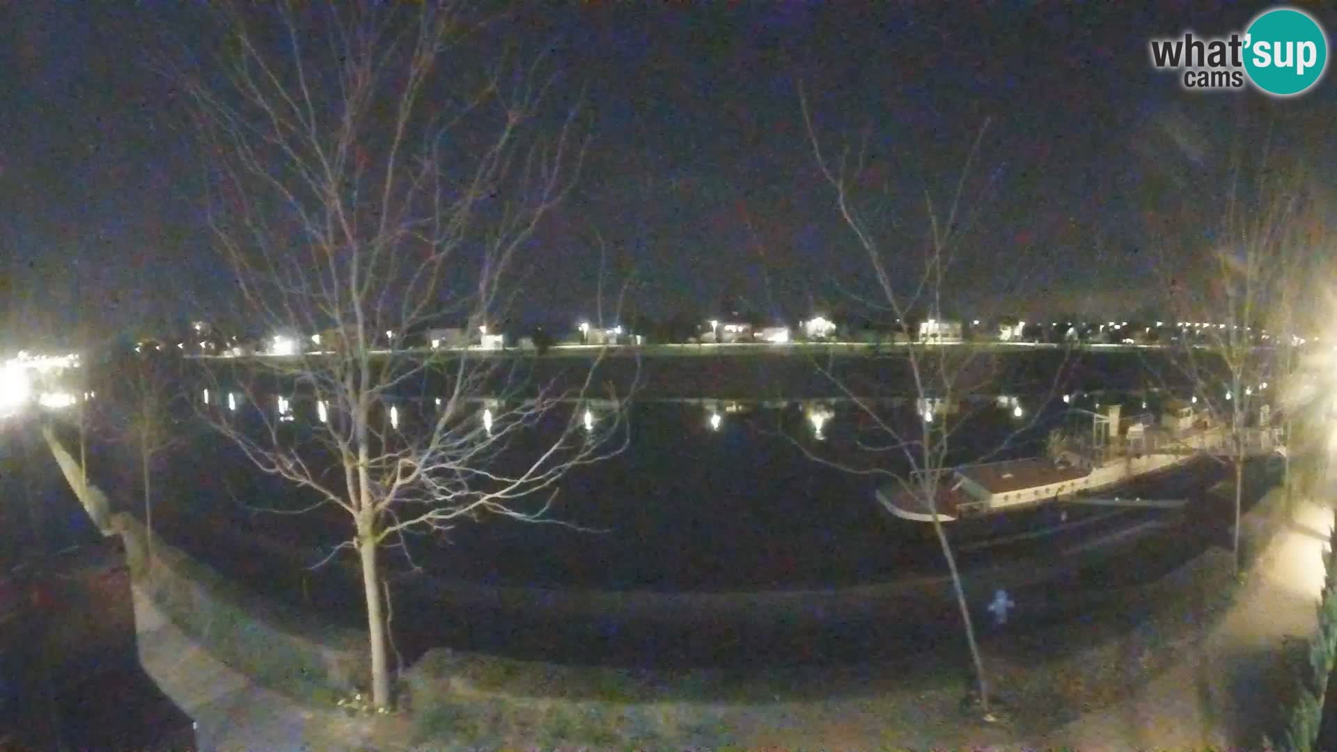 Sisak webcam en vivo Kolpa river view – Croacia