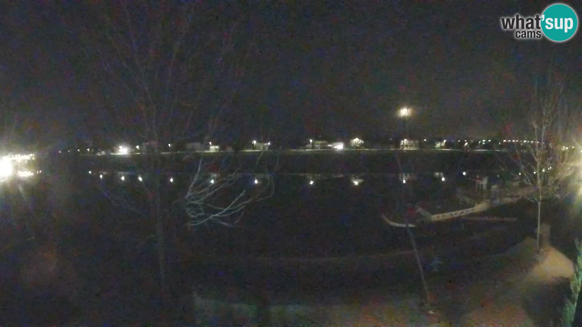 Sisak live webcam – vista sul fiume Kolpa – Croazia