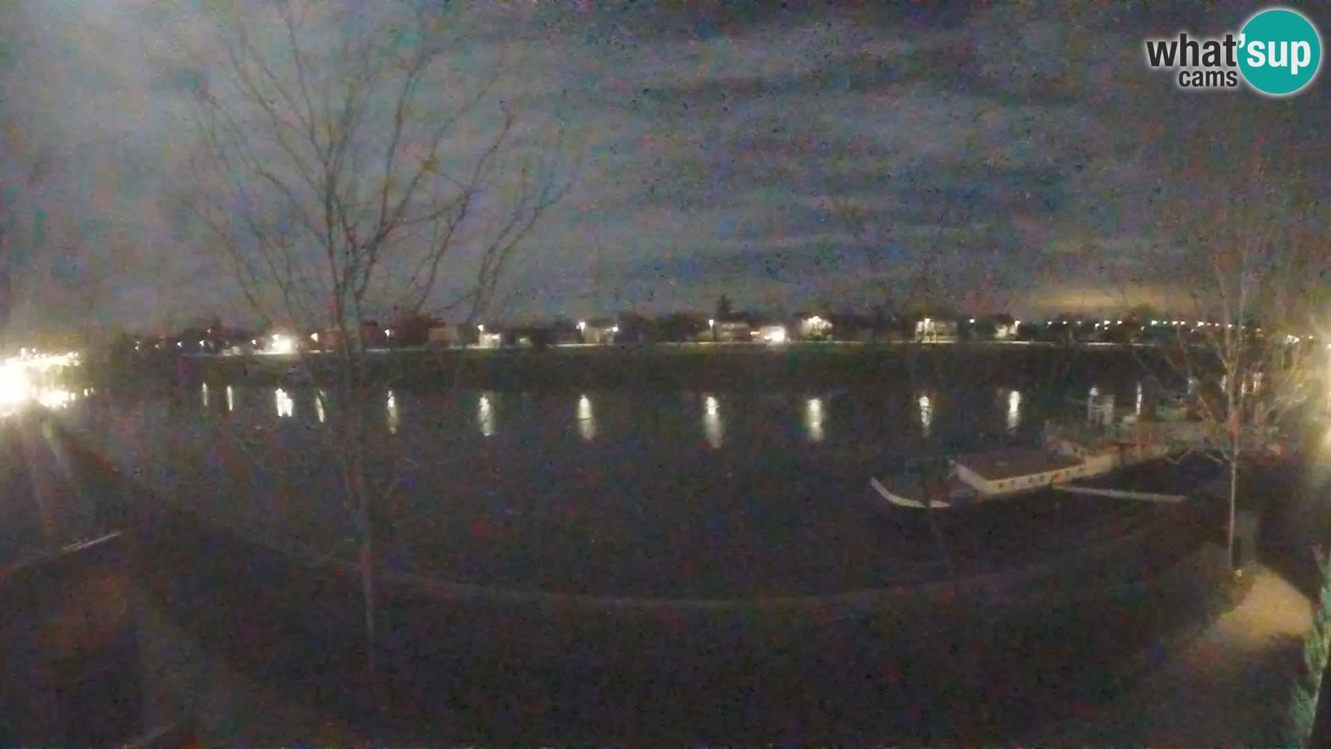 Sisak live webcam pogled na reku Kolpu