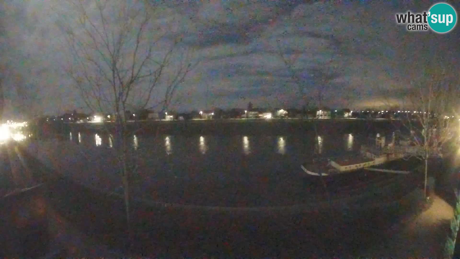 Sisak live webcam pogled na reku Kolpu