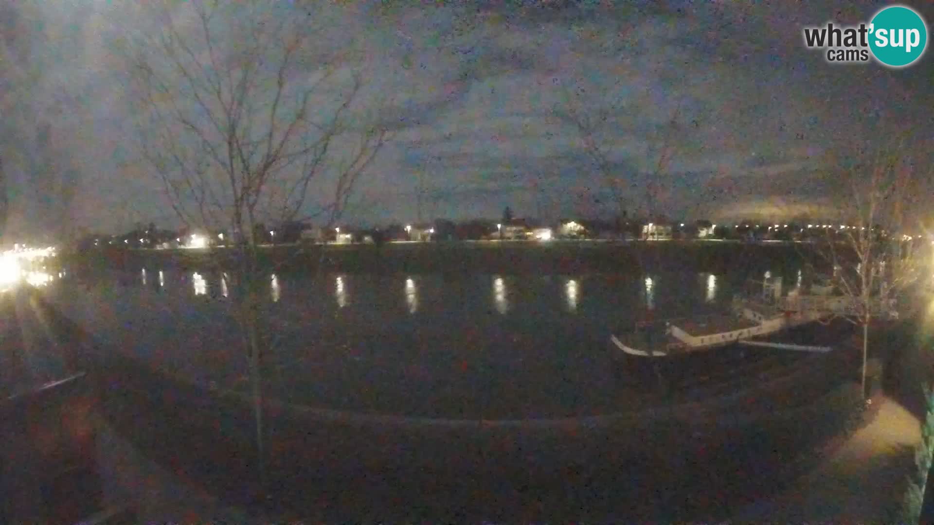 Sisak Live-Webcam Blick auf den Fluss Kolpa – Kroatien