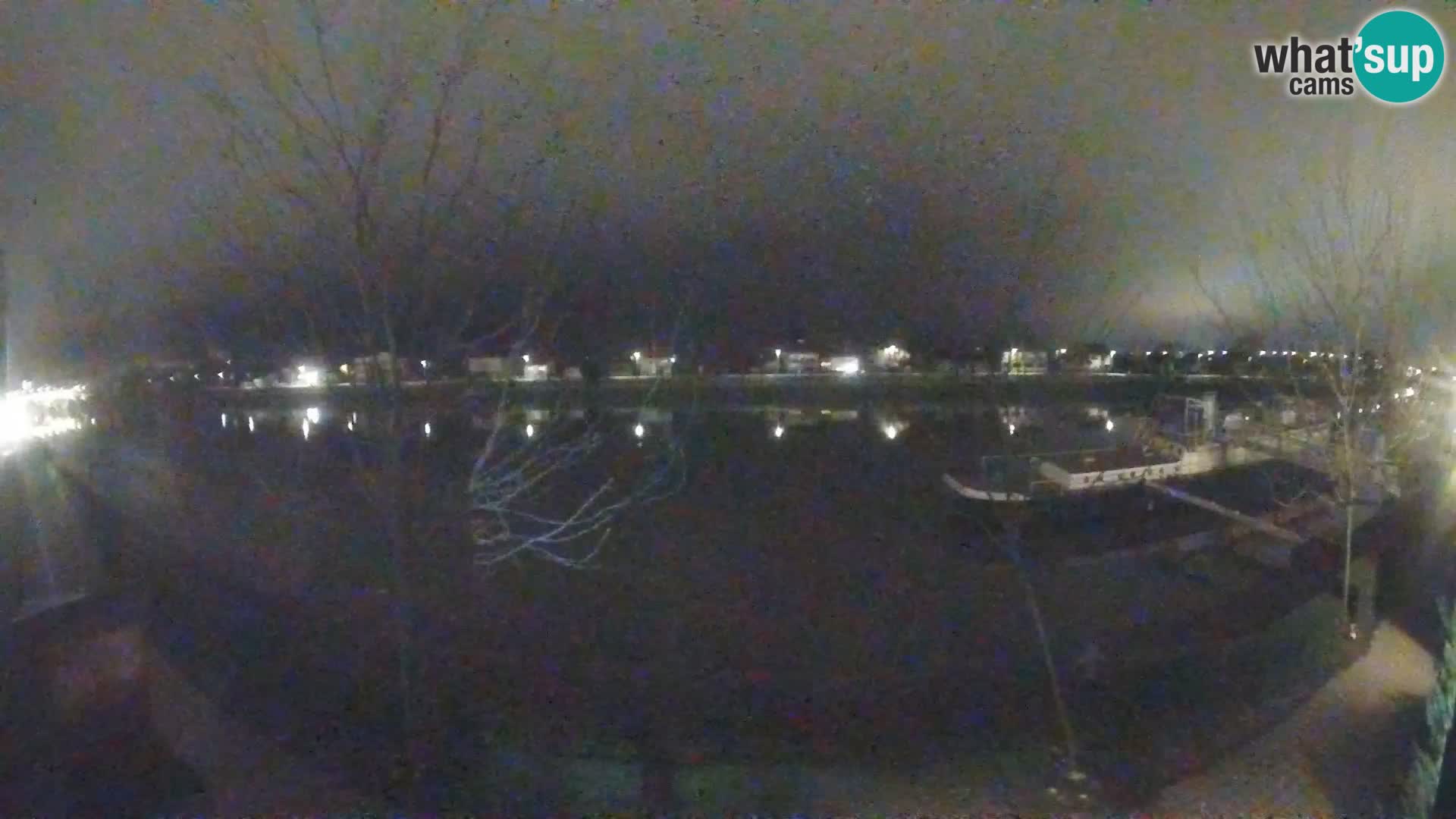 Sisak webcam en vivo Kolpa river view – Croacia