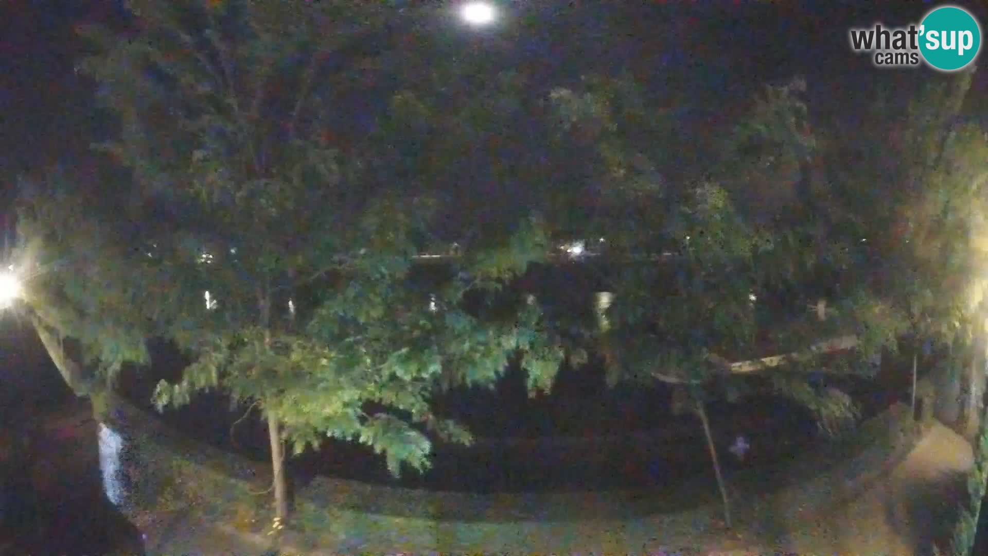 Sisak webcam en direct – vue sur la rivière Kolpa – Croatie